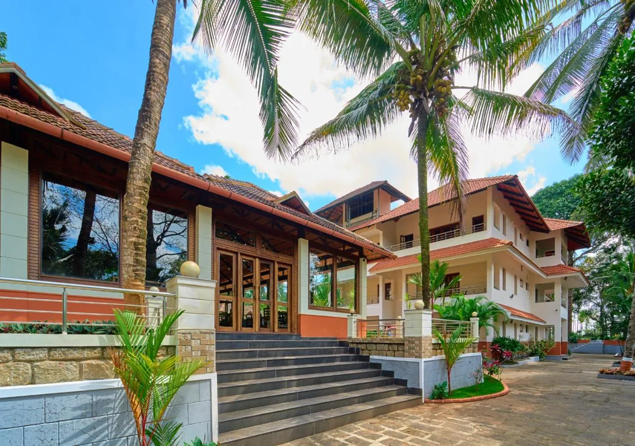 Property building in Ushasree Wayanad Premium Pool Resort by VOYE HOMES