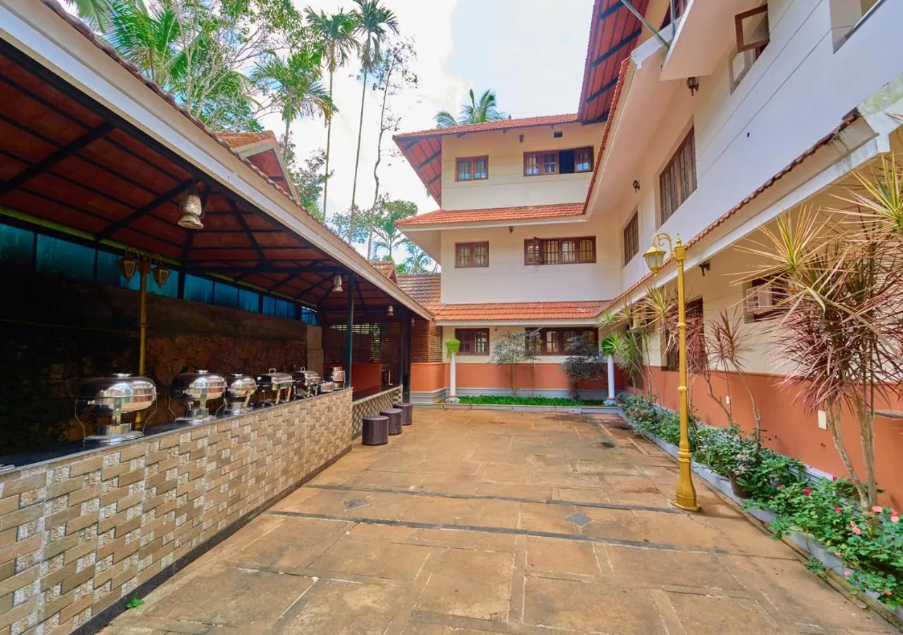 Property building in Ushasree Wayanad Premium Pool Resort by VOYE HOMES