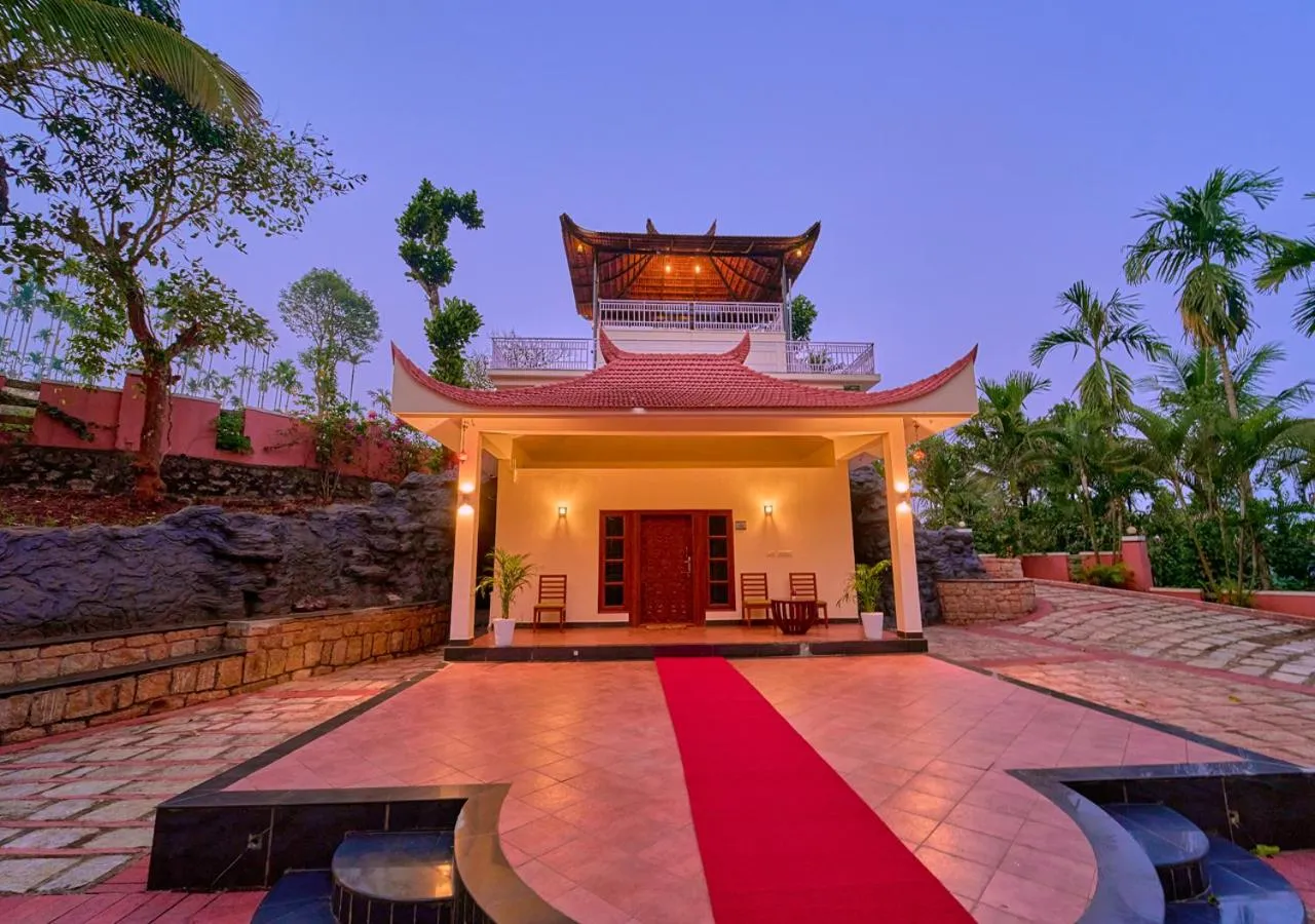 Property building in Ushasree Wayanad Premium Pool Resort by VOYE HOMES