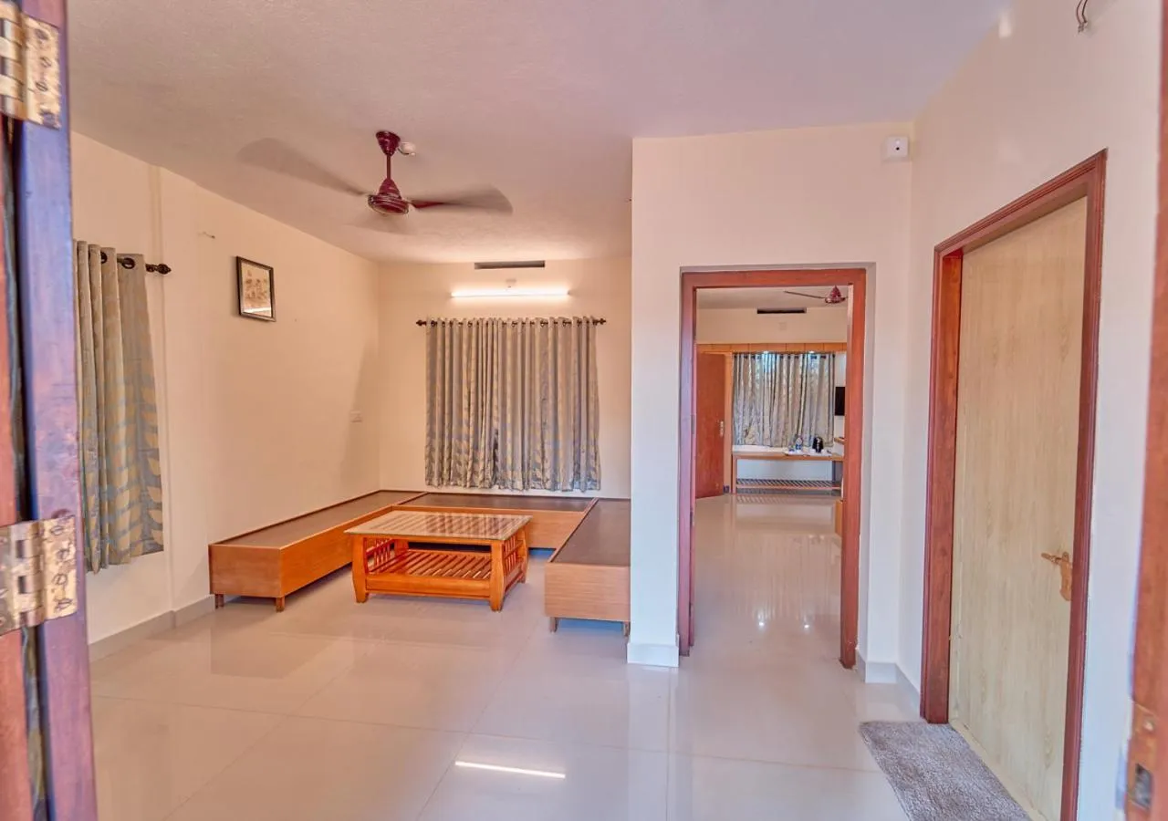 Bed in Ushasree Wayanad Premium Pool Resort by VOYE HOMES