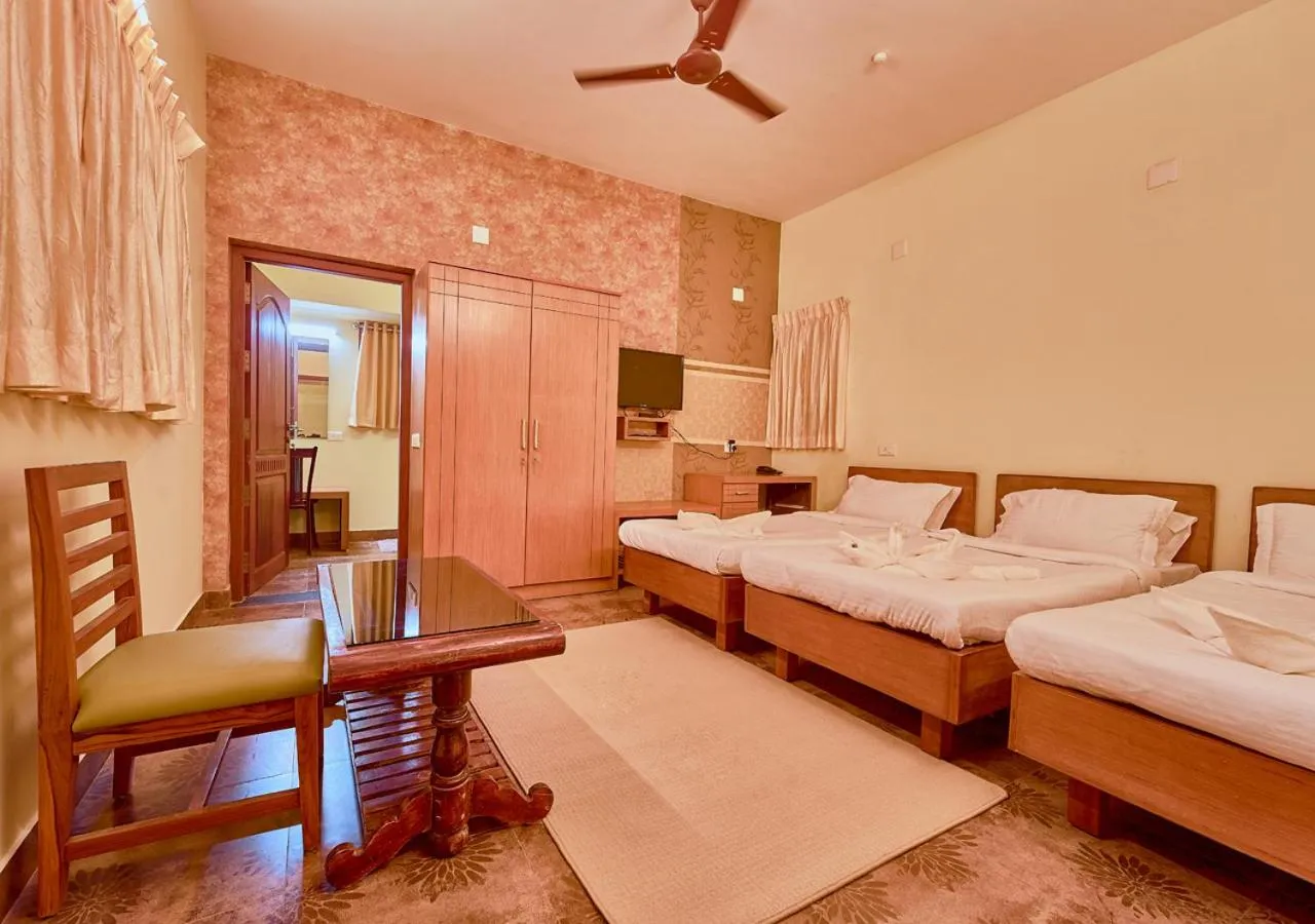Photo of the whole room, Bed in Ushasree Wayanad Premium Pool Resort by VOYE HOMES