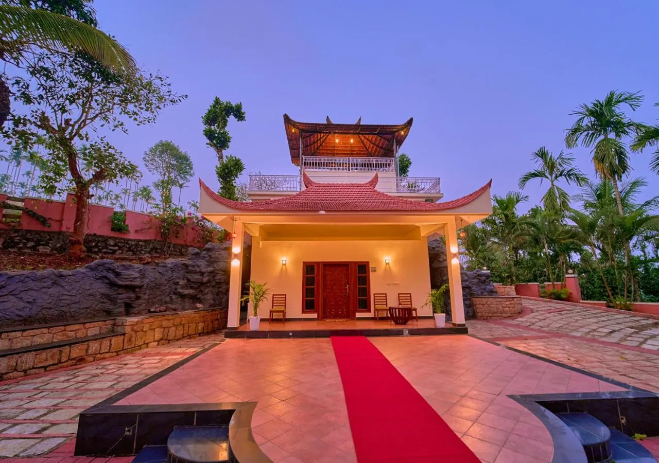 Property building in Ushasree Wayanad Premium Pool Resort by VOYE HOMES