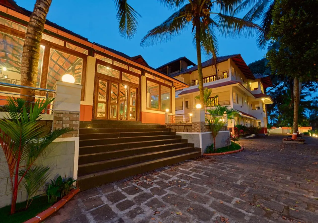 Property building in Ushasree Wayanad Premium Pool Resort by VOYE HOMES