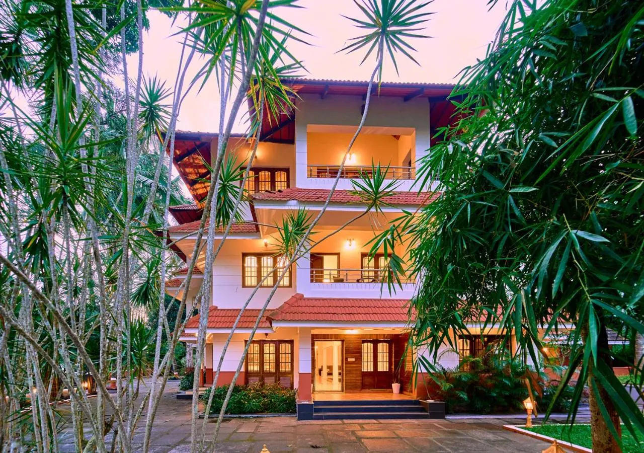 Property building in Ushasree Wayanad Premium Pool Resort by VOYE HOMES