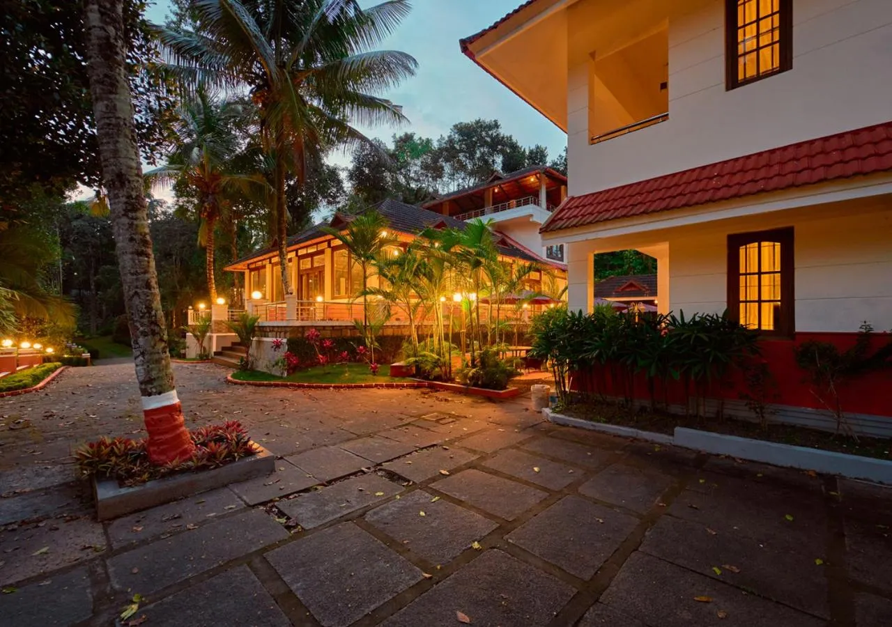 Property building in Ushasree Wayanad Premium Pool Resort by VOYE HOMES