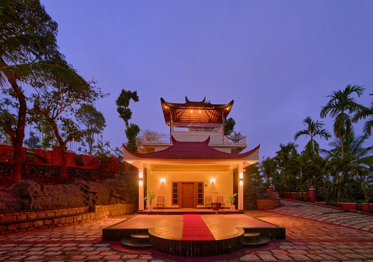 Property building in Ushasree Wayanad Premium Pool Resort by VOYE HOMES