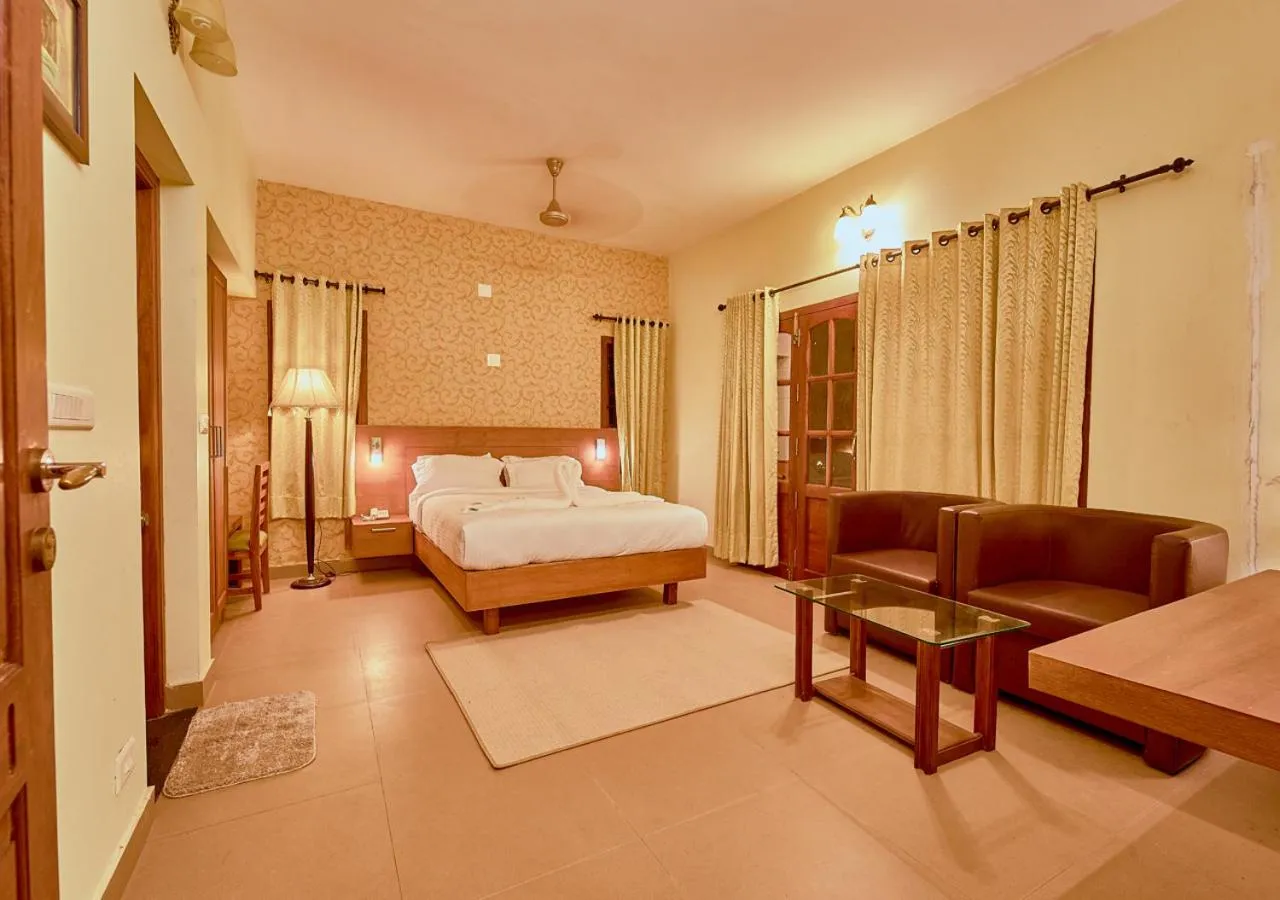 Photo of the whole room, Bed in Ushasree Wayanad Premium Pool Resort by VOYE HOMES
