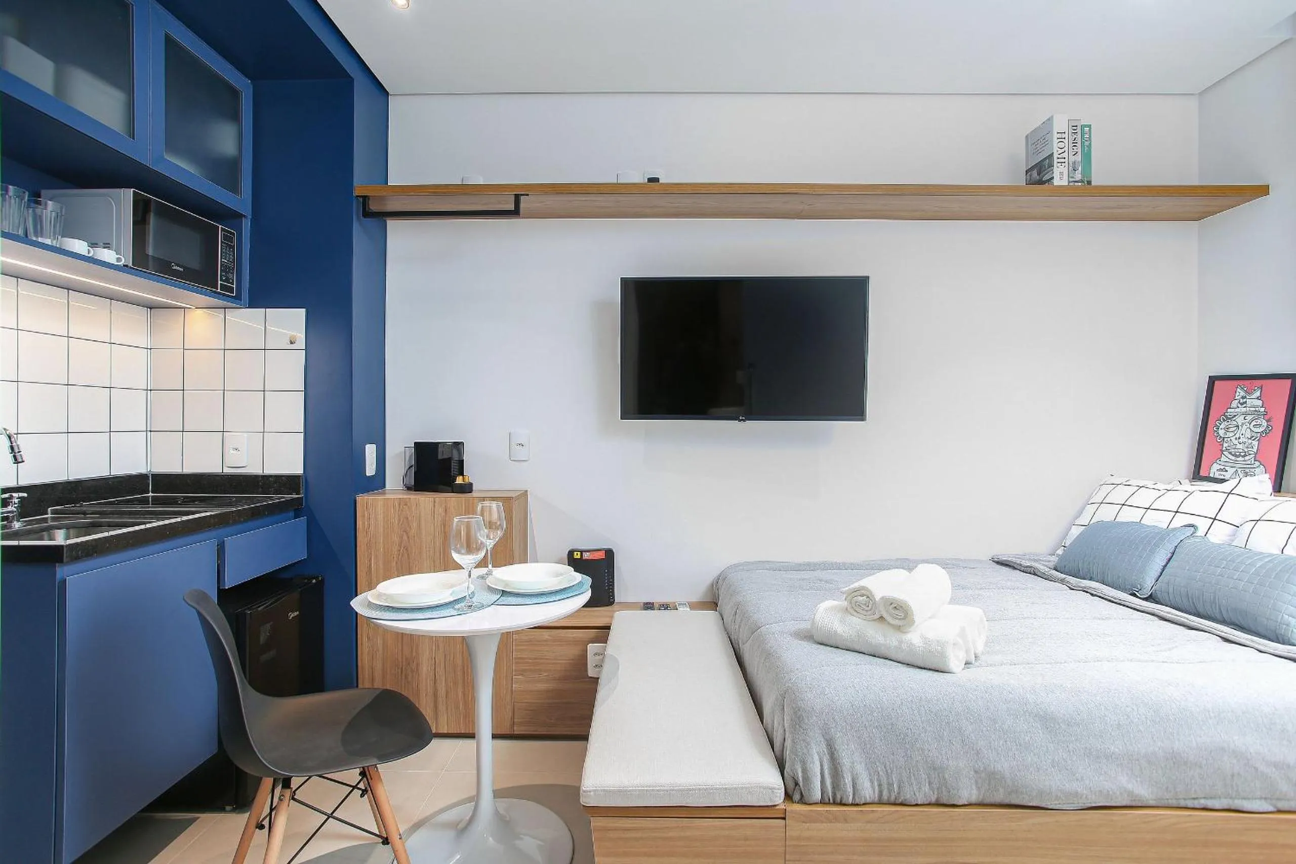 Studio Apartment in VN Frei Caneca