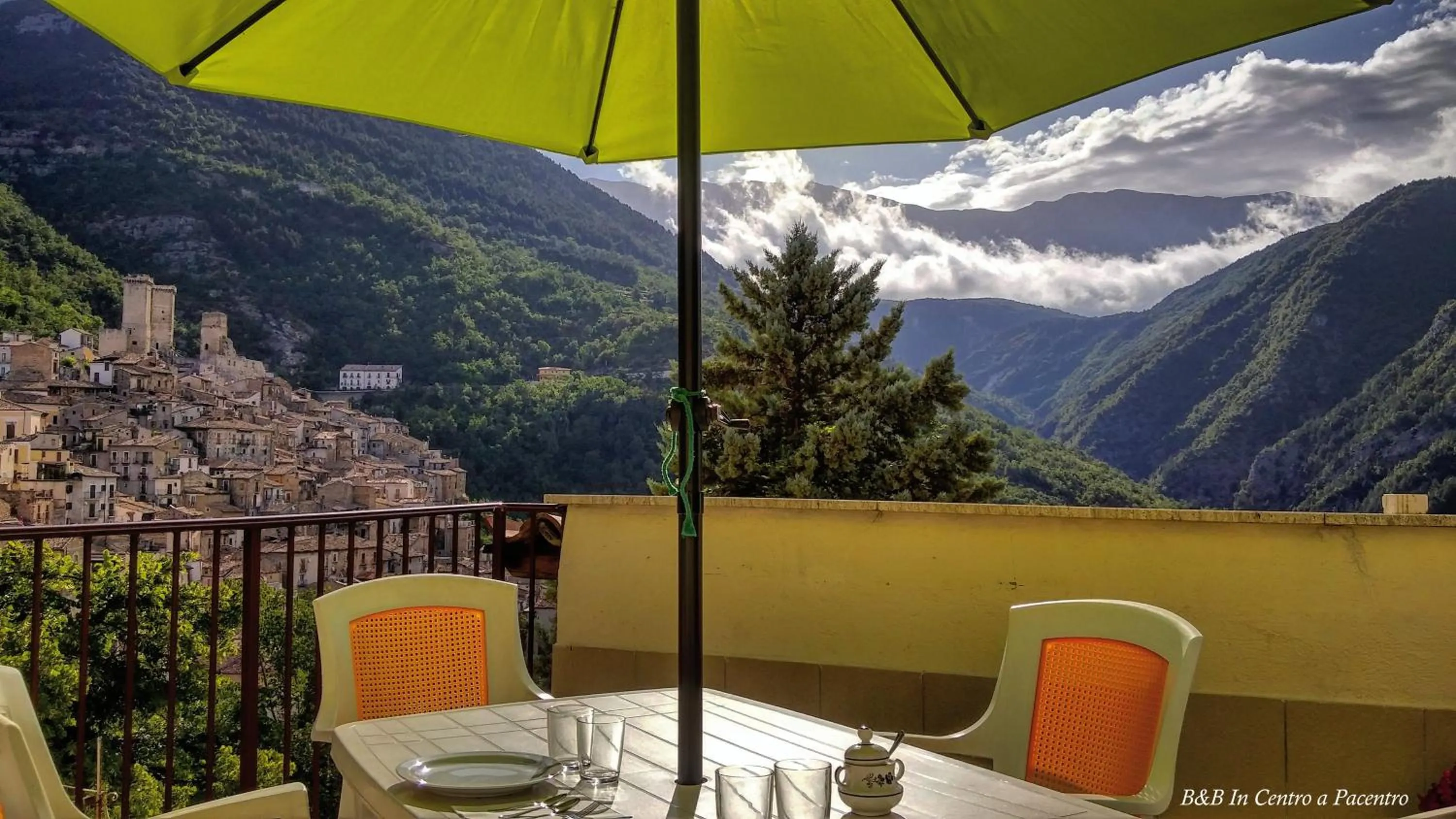 View (from property/room) in B&B In Centro a Pacentro