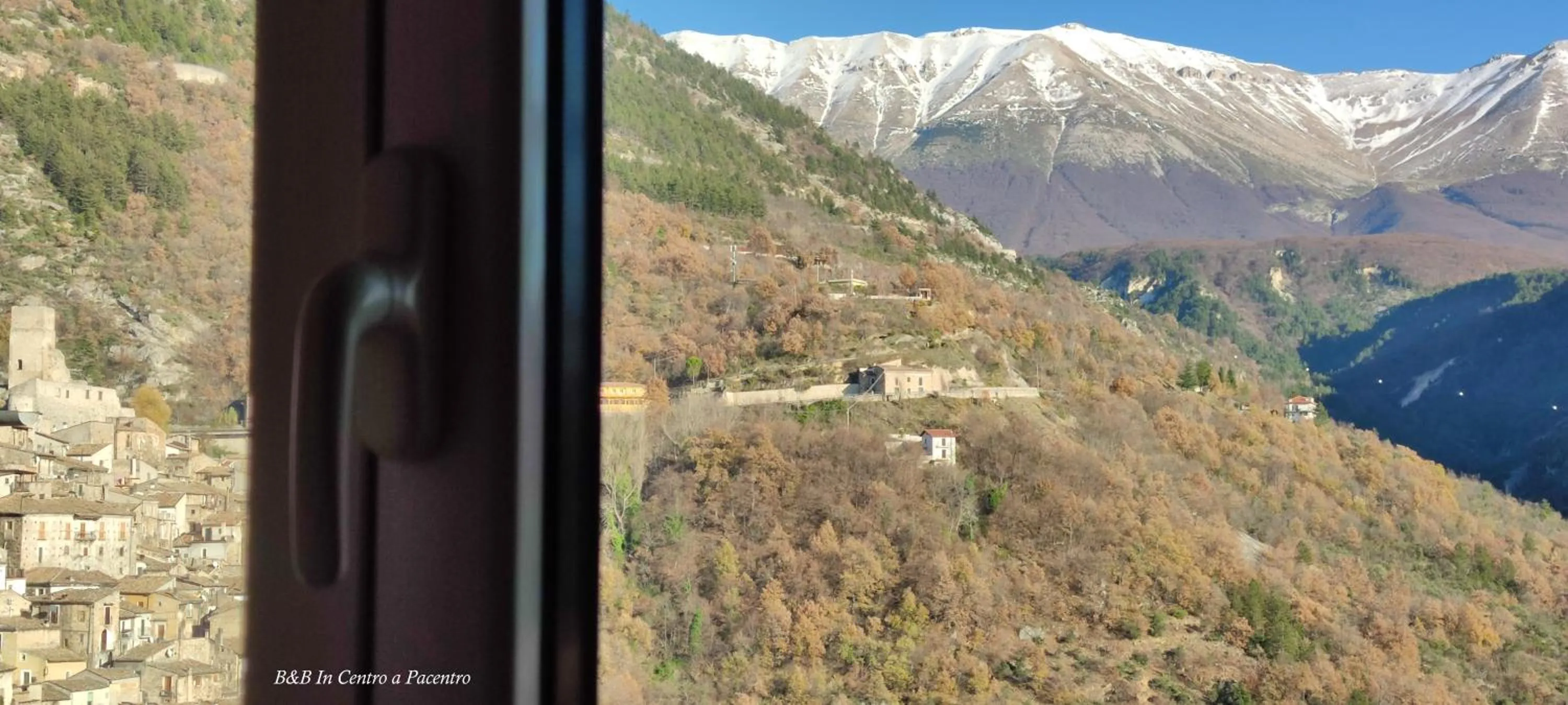 View (from property/room) in B&B In Centro a Pacentro