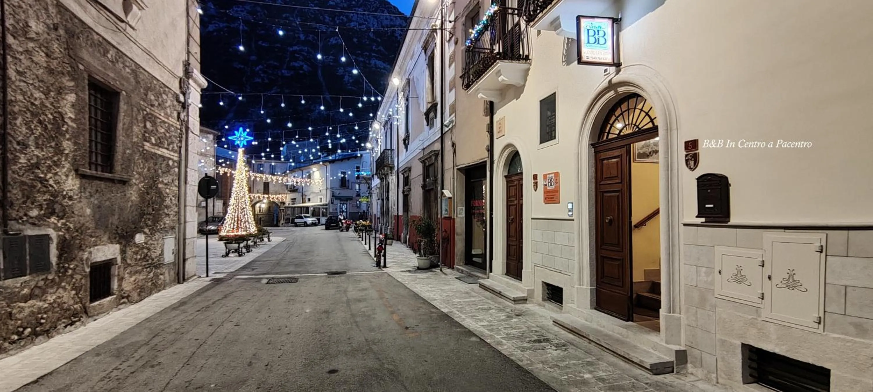 Property building in B&B In Centro a Pacentro