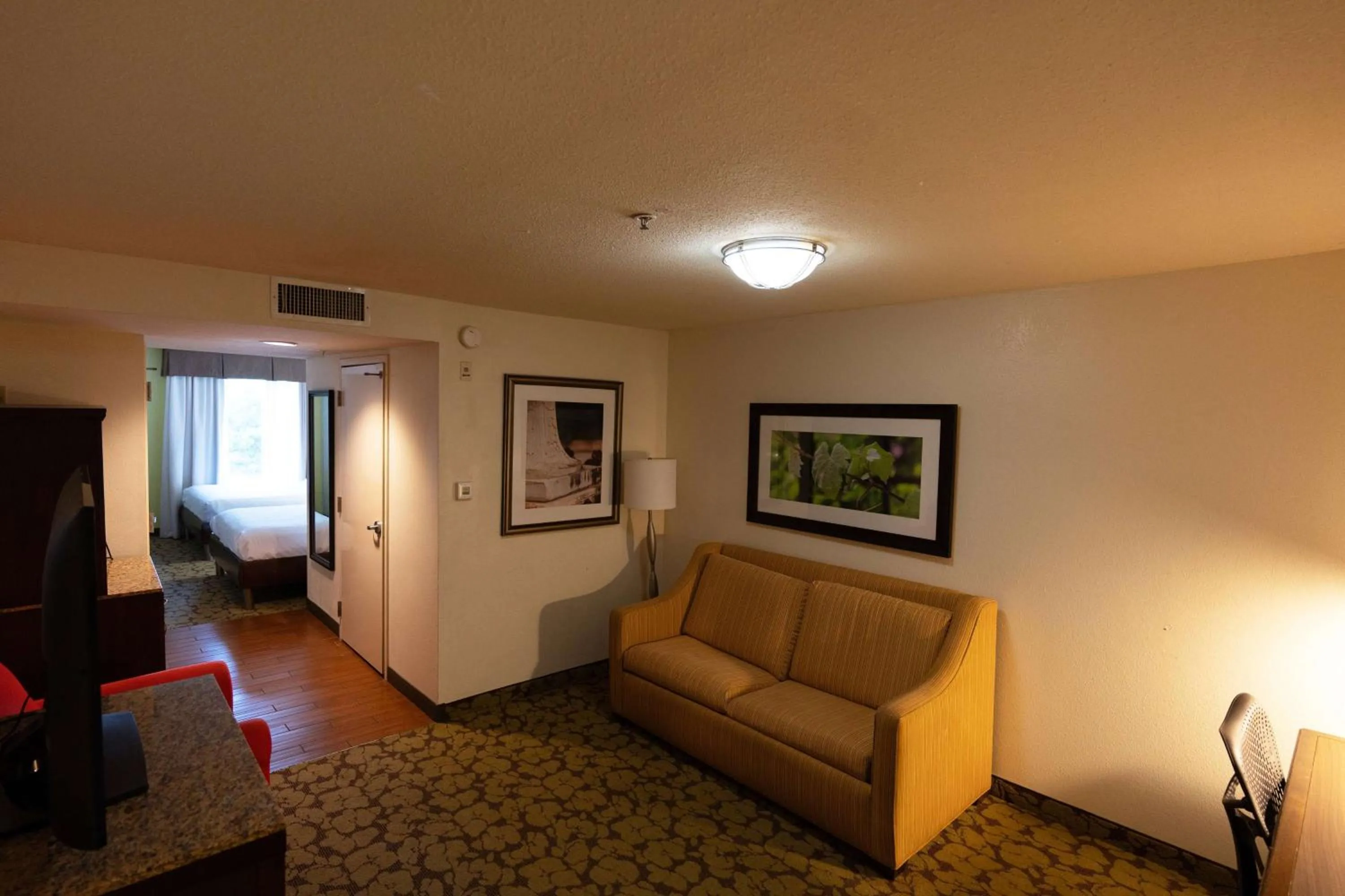 Photo of the whole room in Wyndham Garden New Orleans Airport