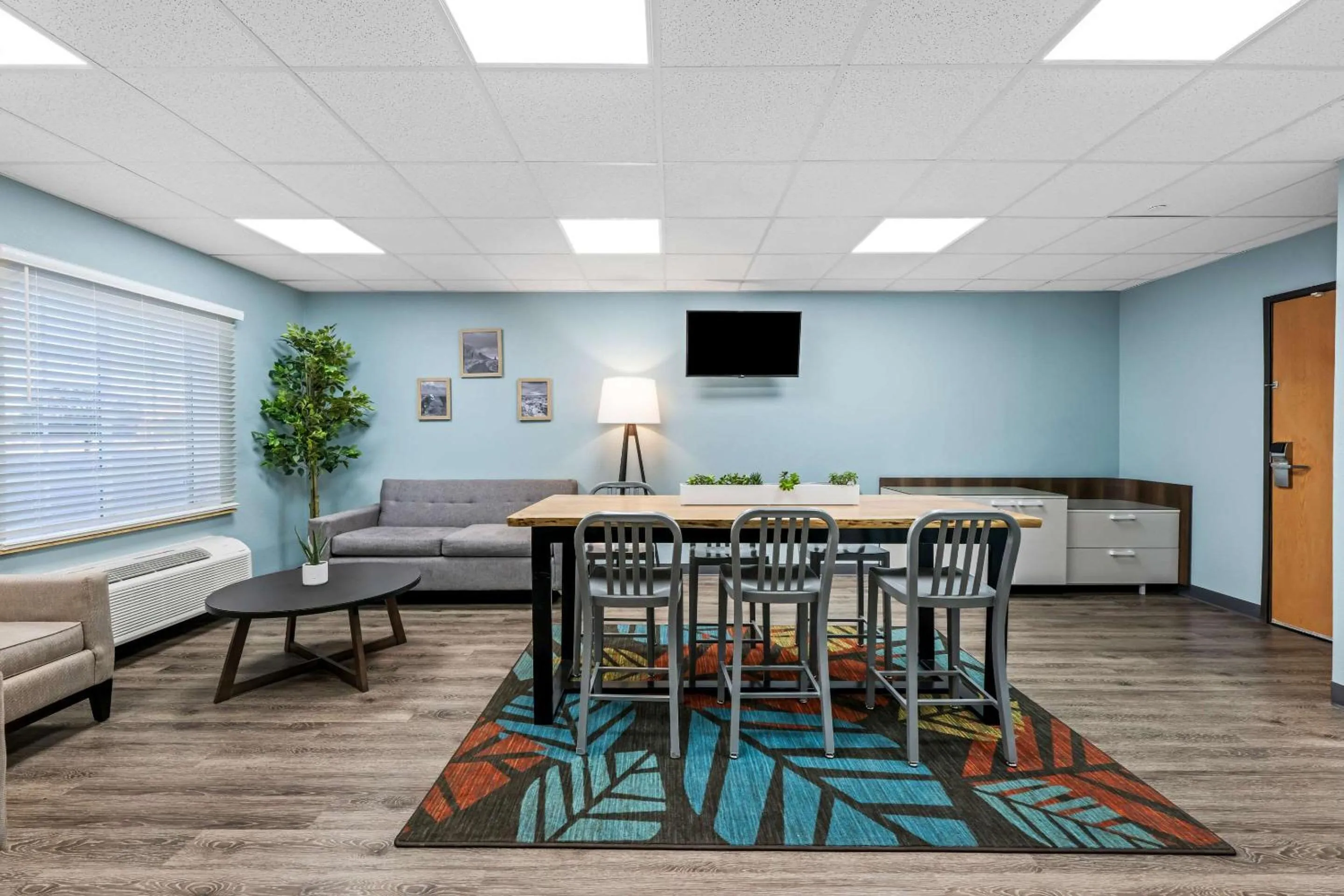 Lobby or reception in WoodSpring Suites Hobbs