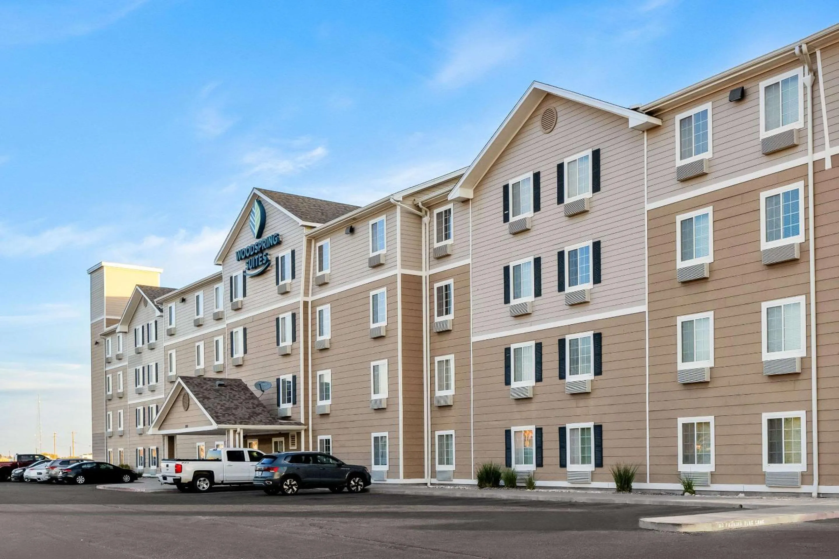 Property building in WoodSpring Suites Hobbs
