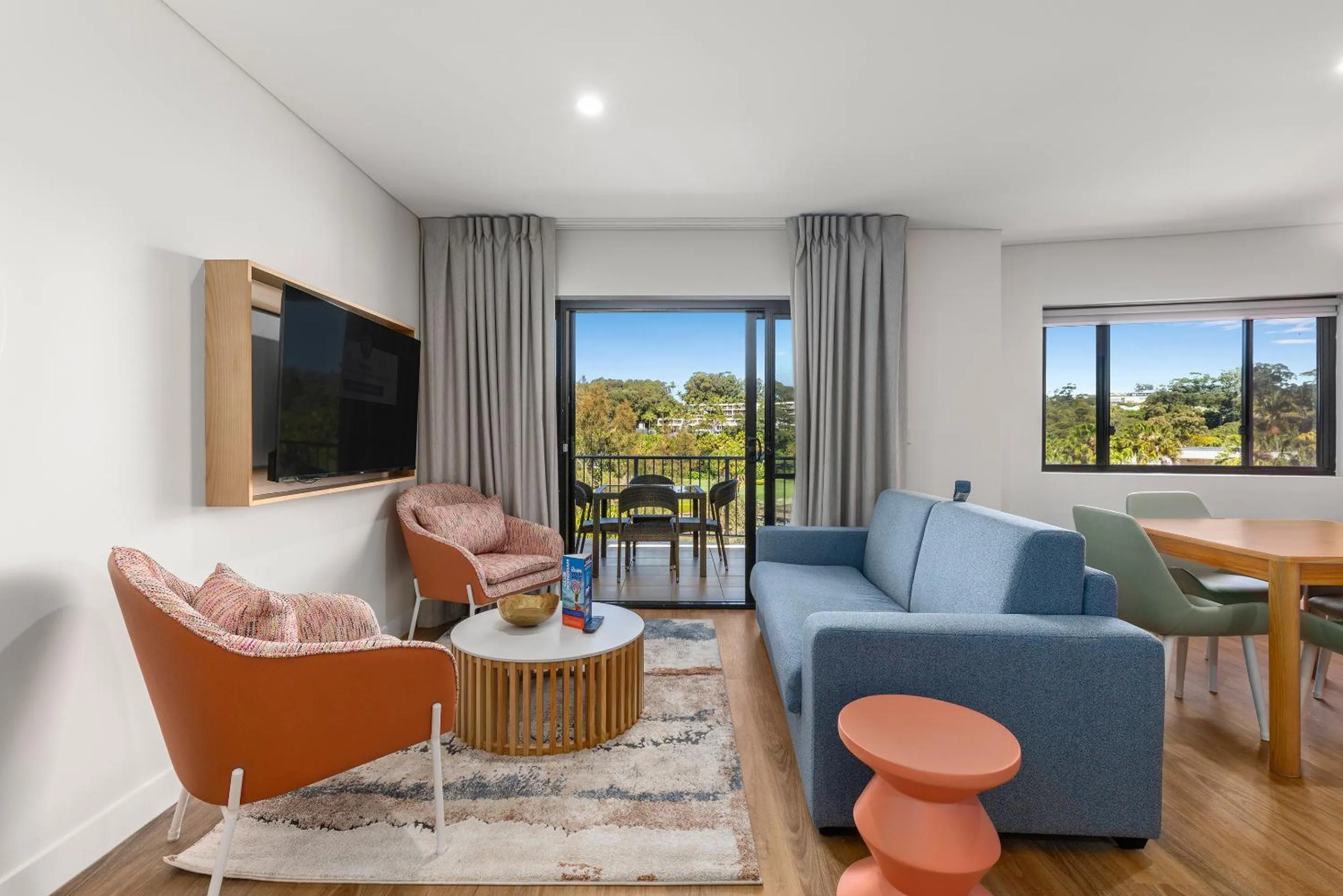 Living room in Club Wyndham Coffs Harbour, Trademark Collection by Wyndham