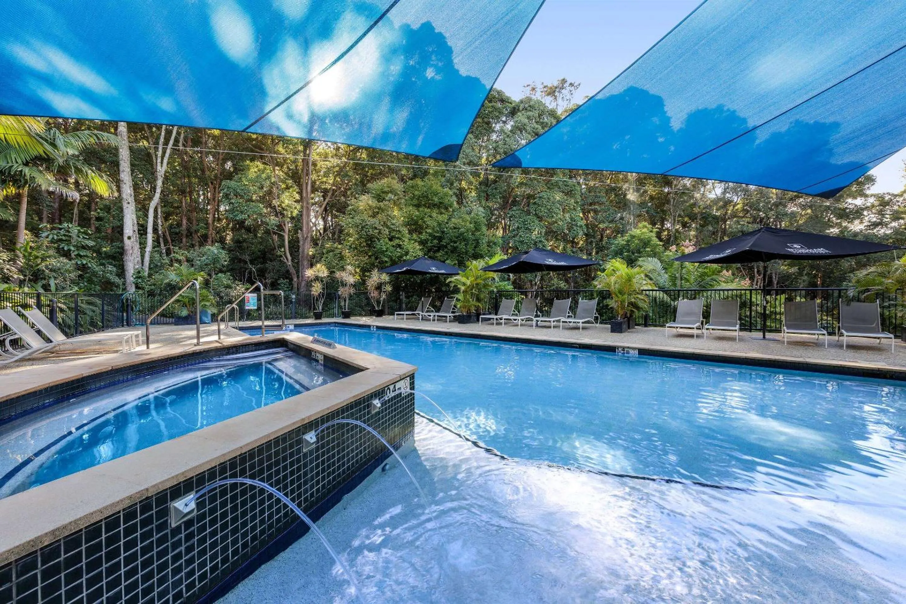 Pool view in Club Wyndham Coffs Harbour, Trademark Collection by Wyndham