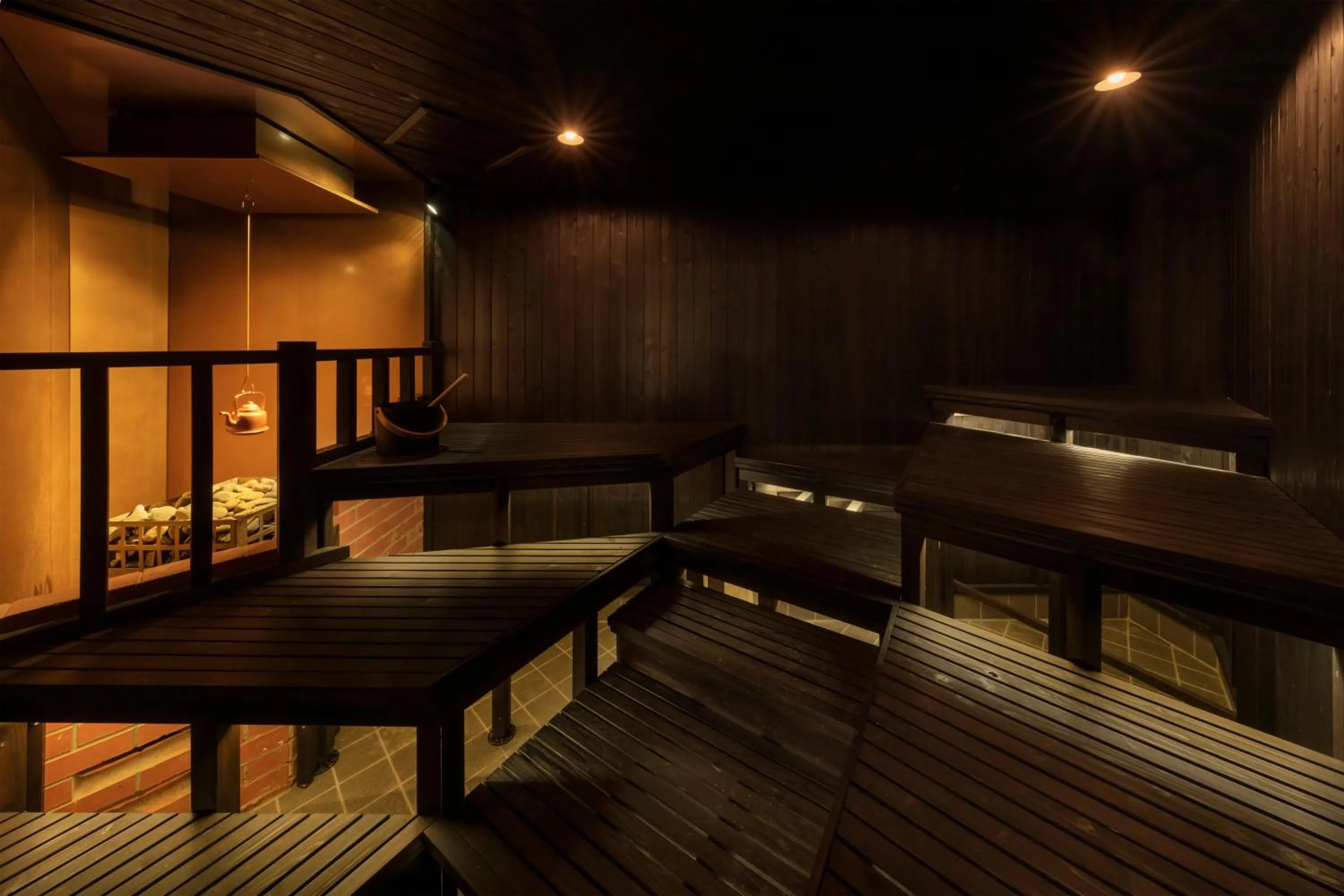 Hot Spring Bath in Kiki Shiretoko Natural Resort