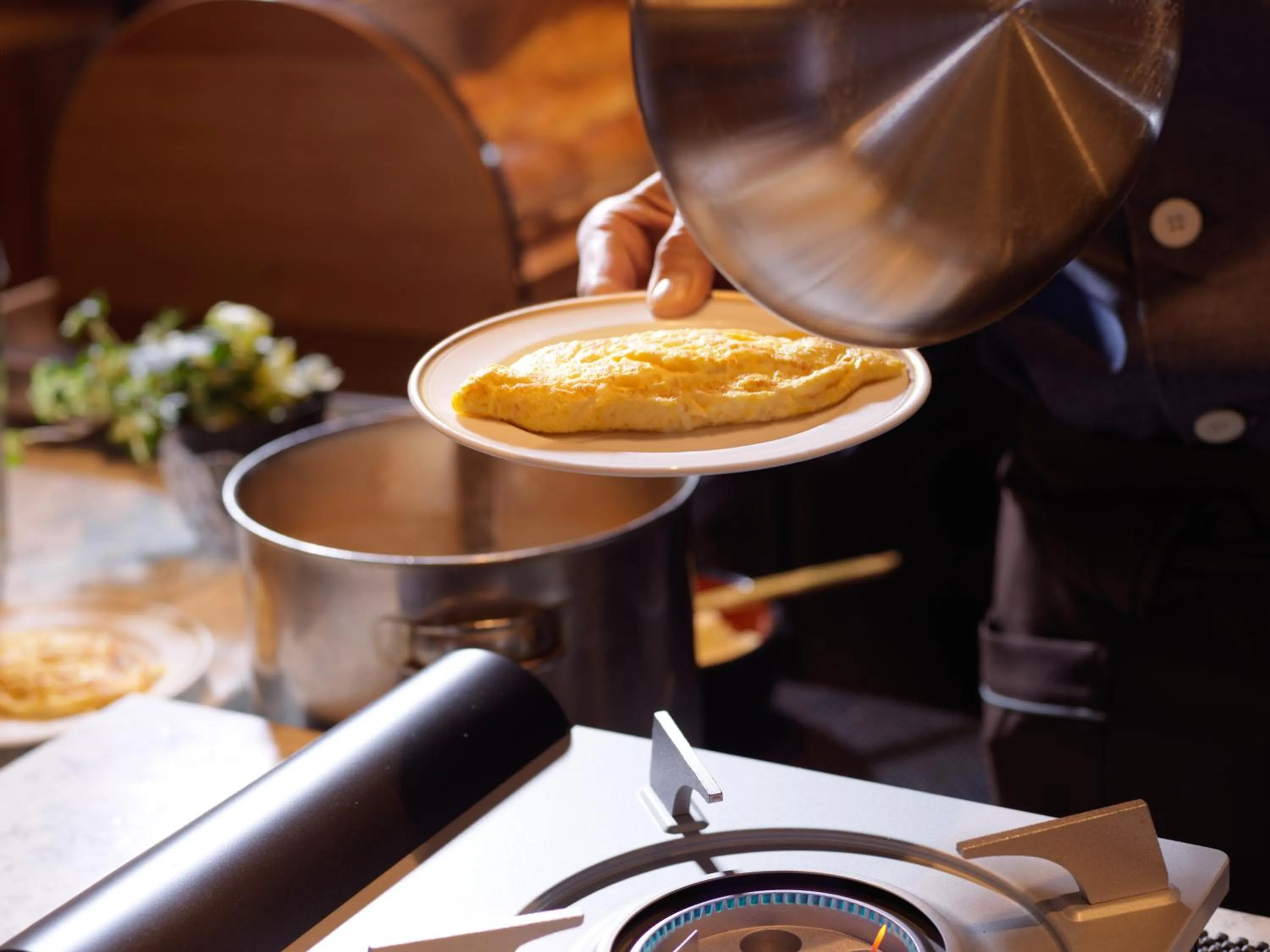 Buffet breakfast in Kiki Shiretoko Natural Resort