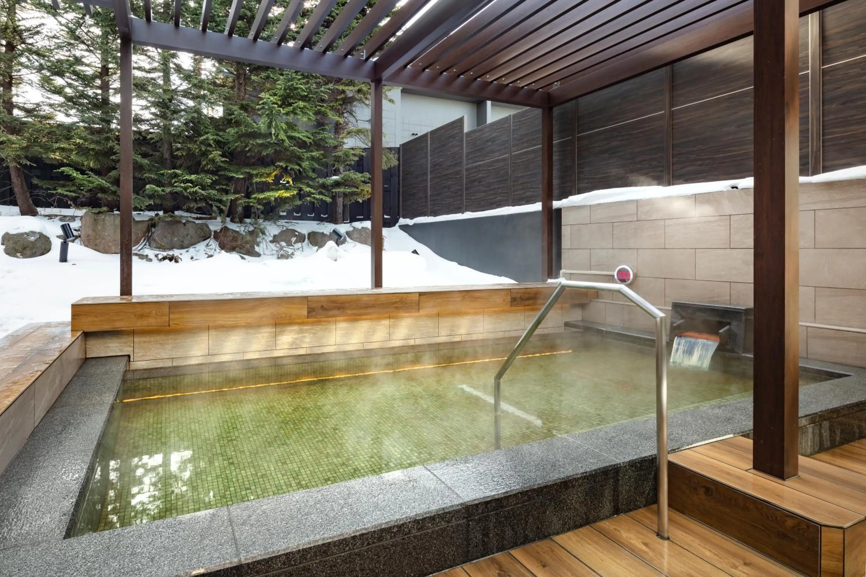 Hot Spring Bath in Kiki Shiretoko Natural Resort