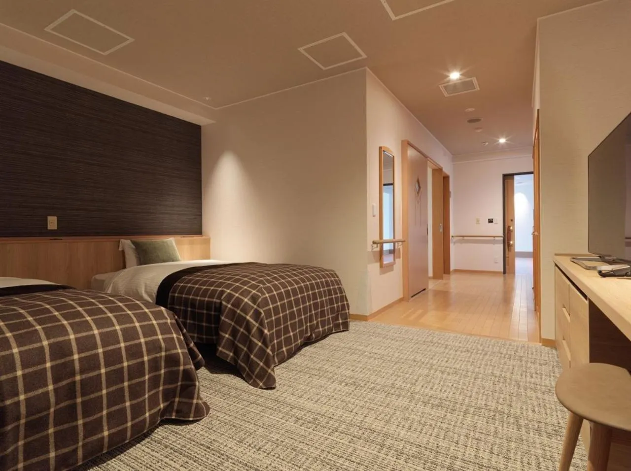 Photo of the whole room, Bed in Kiki Shiretoko Natural Resort