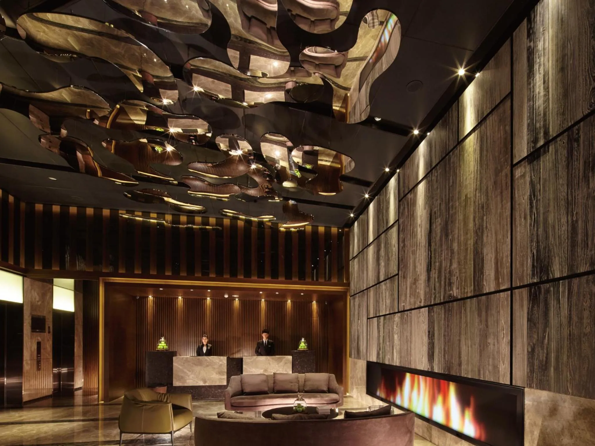 Lobby or reception in Treeart Hotel