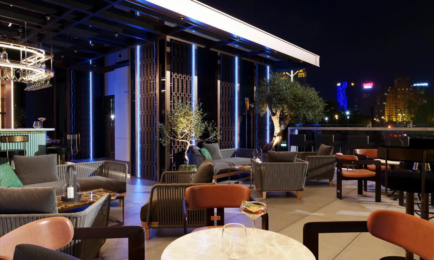 Lounge or bar in Sunline Central Hotel