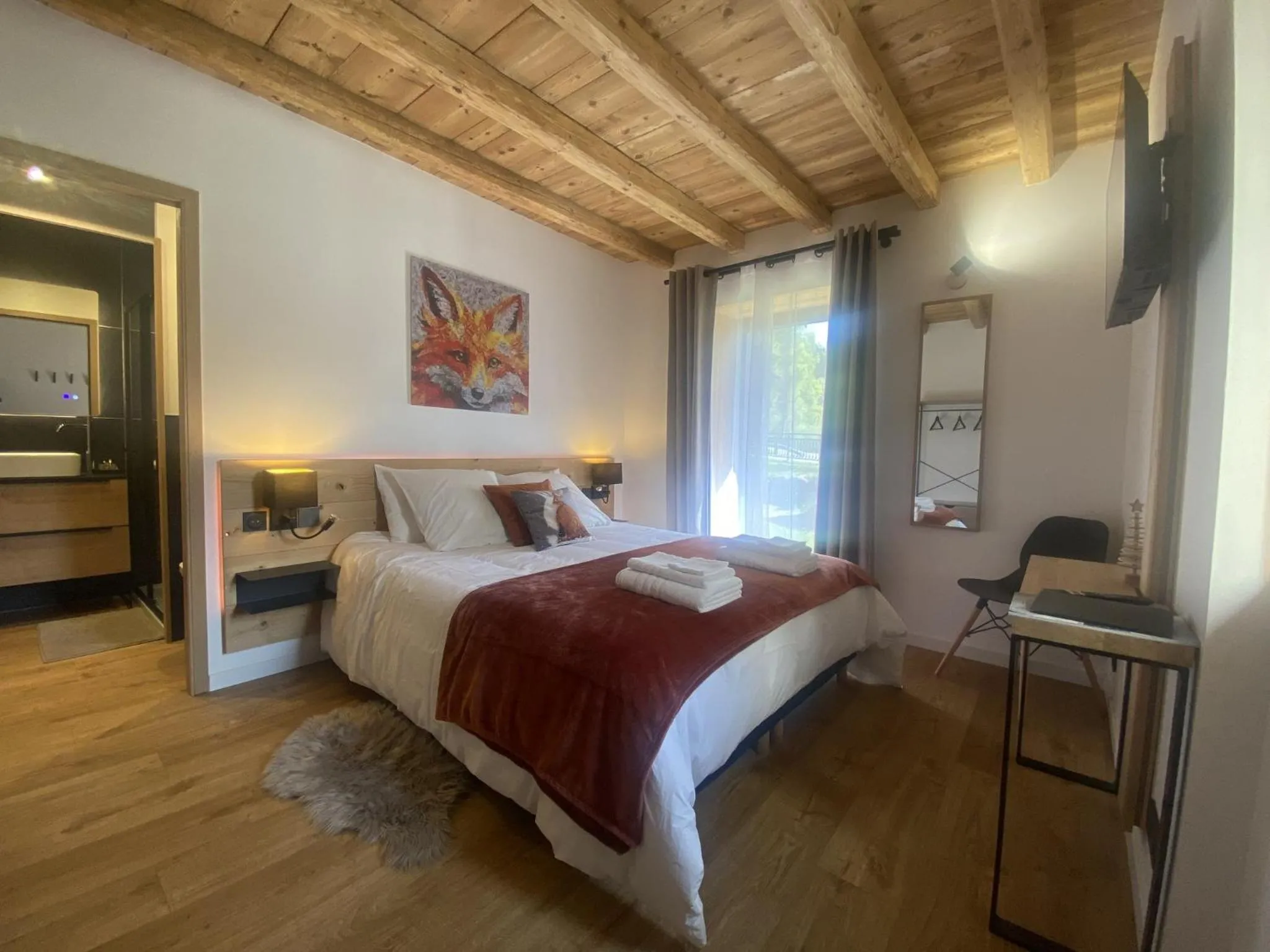 Bedroom, Bed in Du Côté de Chez Sou