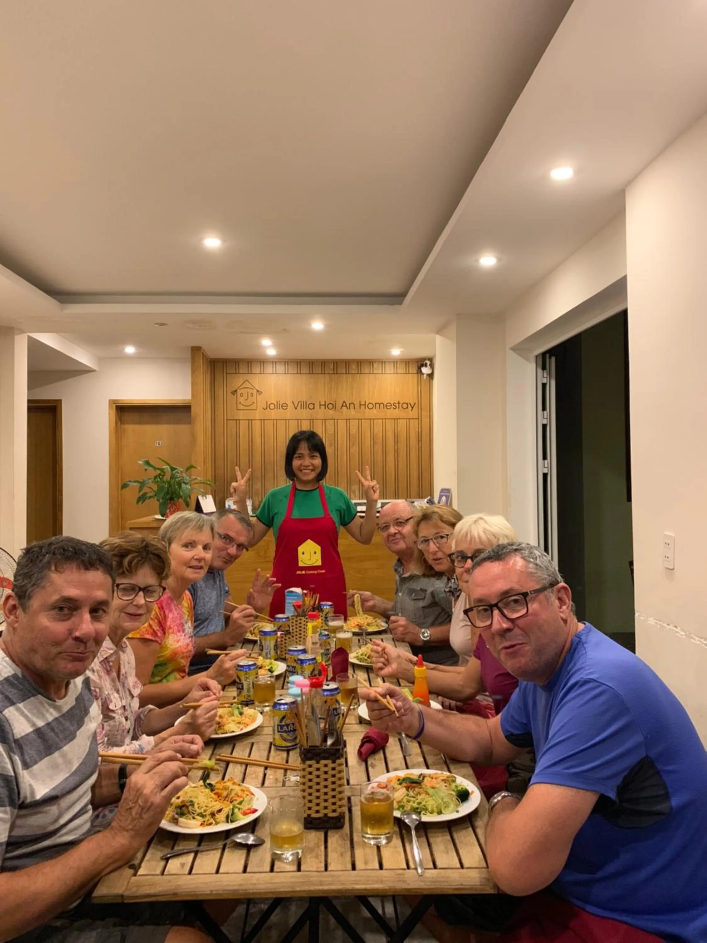 Dinner in Jolie Villa Hoi An