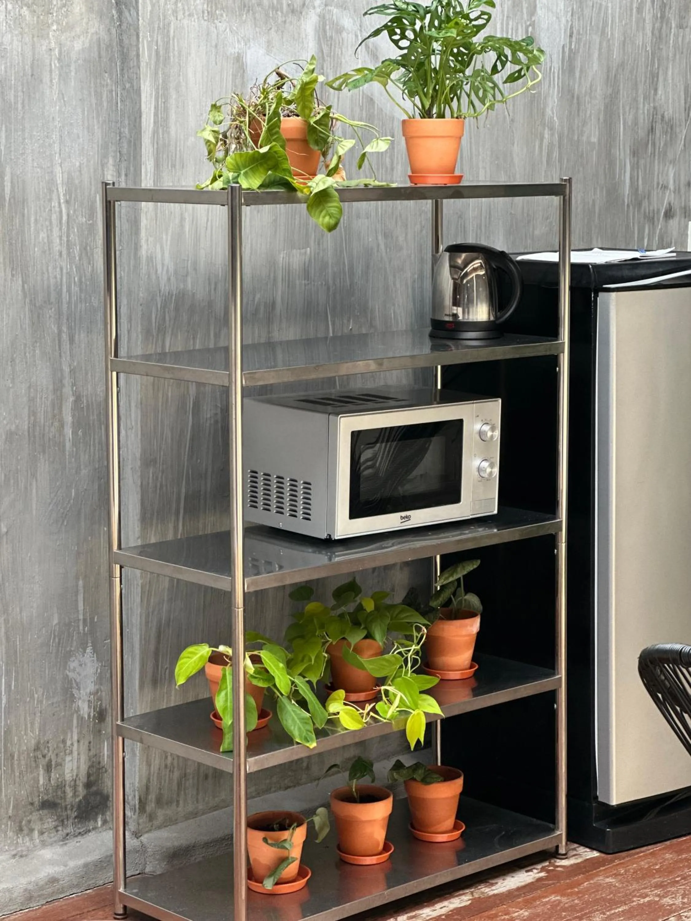 sunbed in The Frame Guesthouse