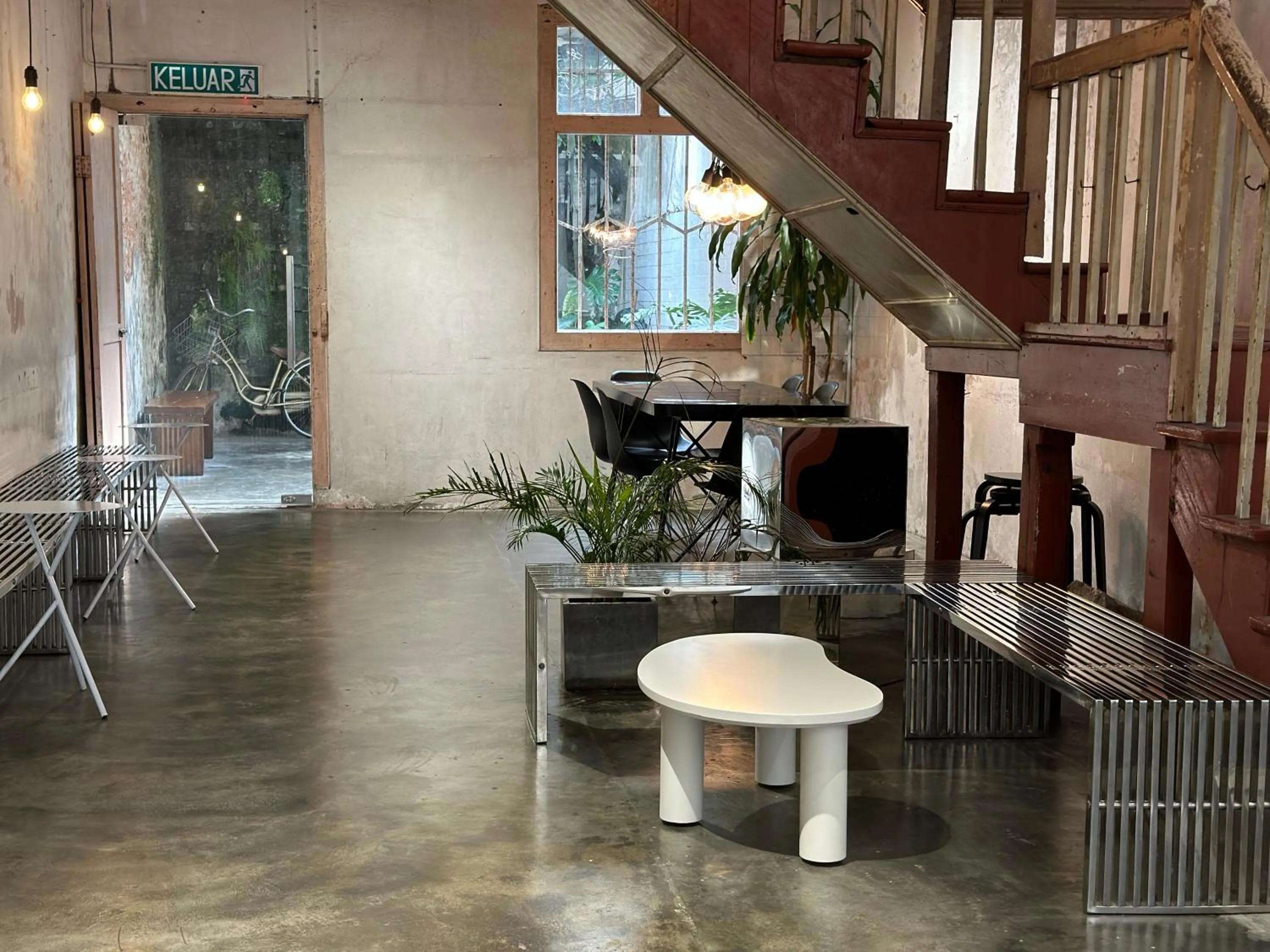 Property building in The Frame Guesthouse