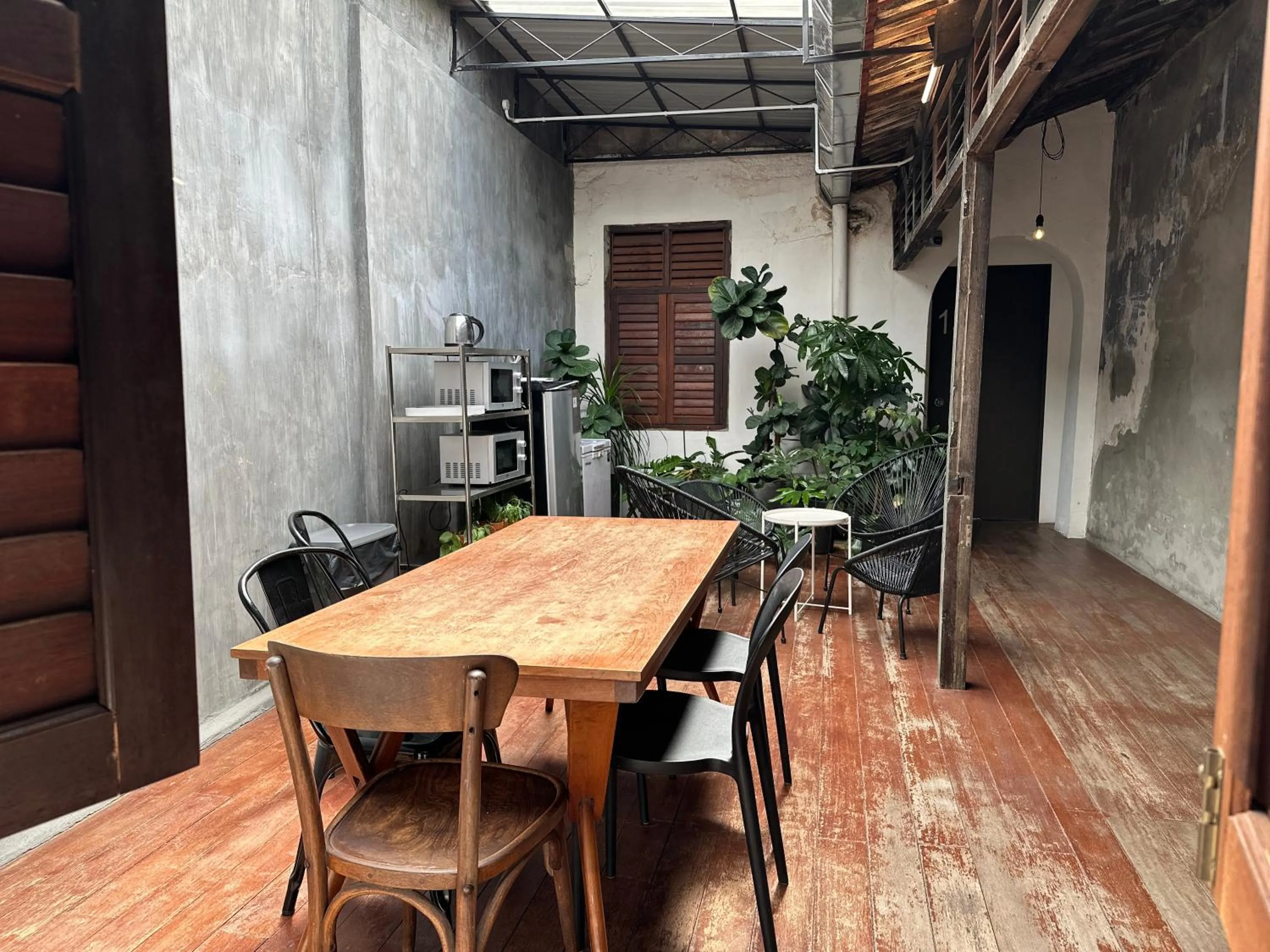 Property building in The Frame Guesthouse