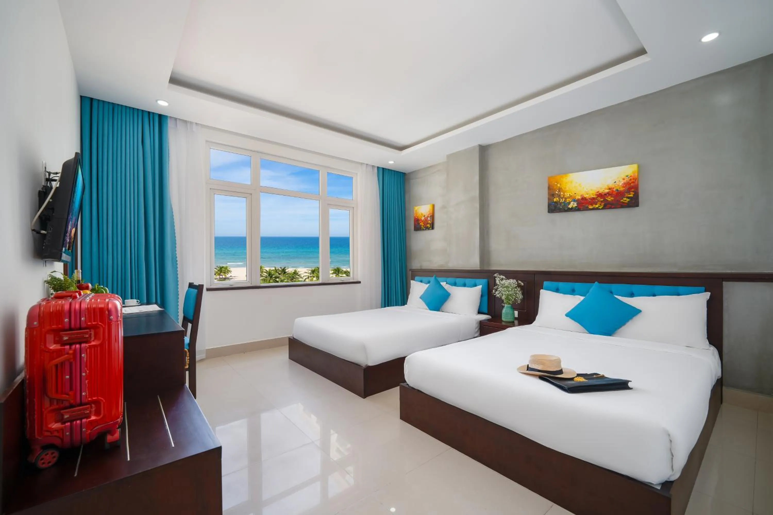 Property building, Bed in Platinum Beach Hotel & Apartment
