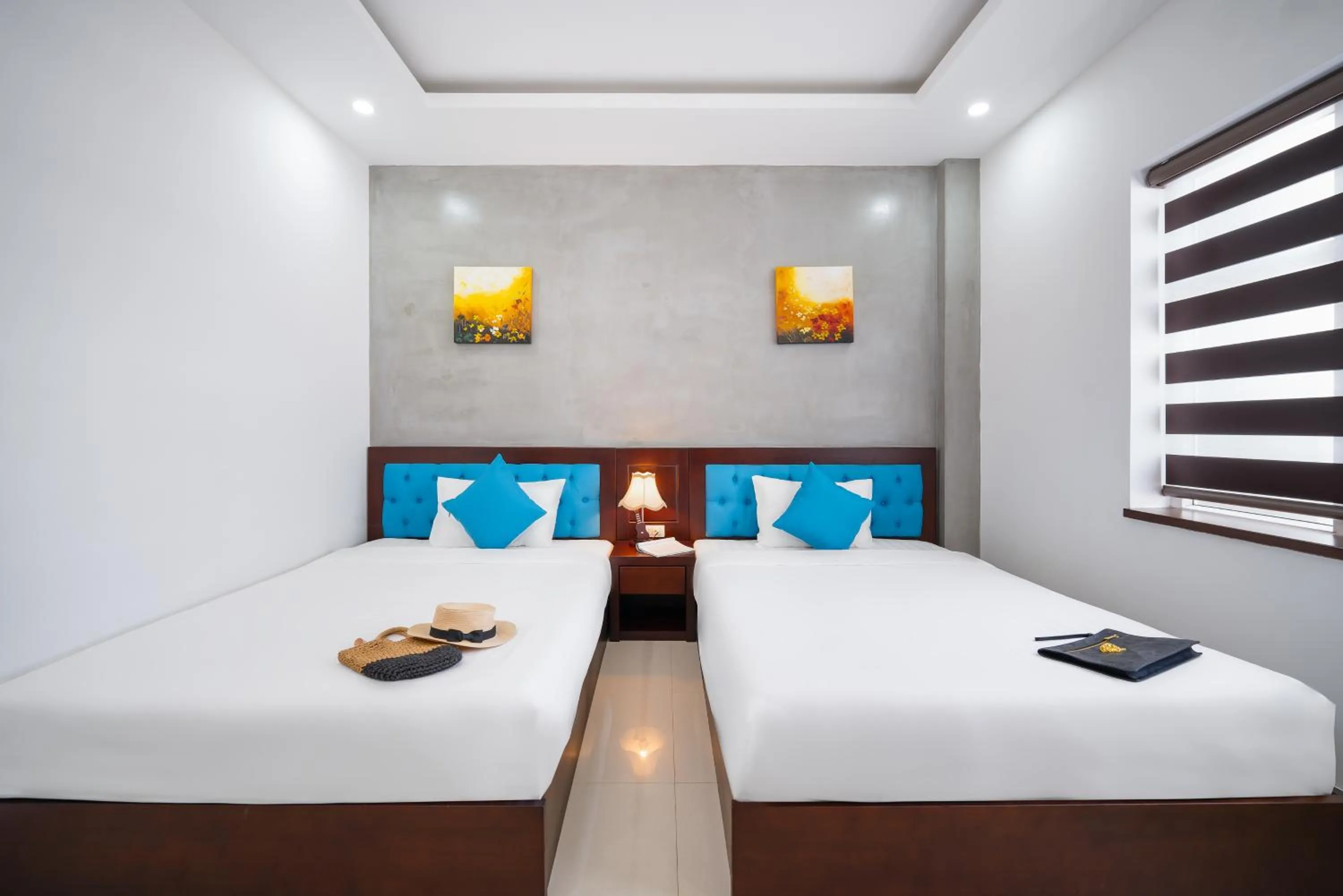 Bed in Platinum Beach Hotel & Apartment