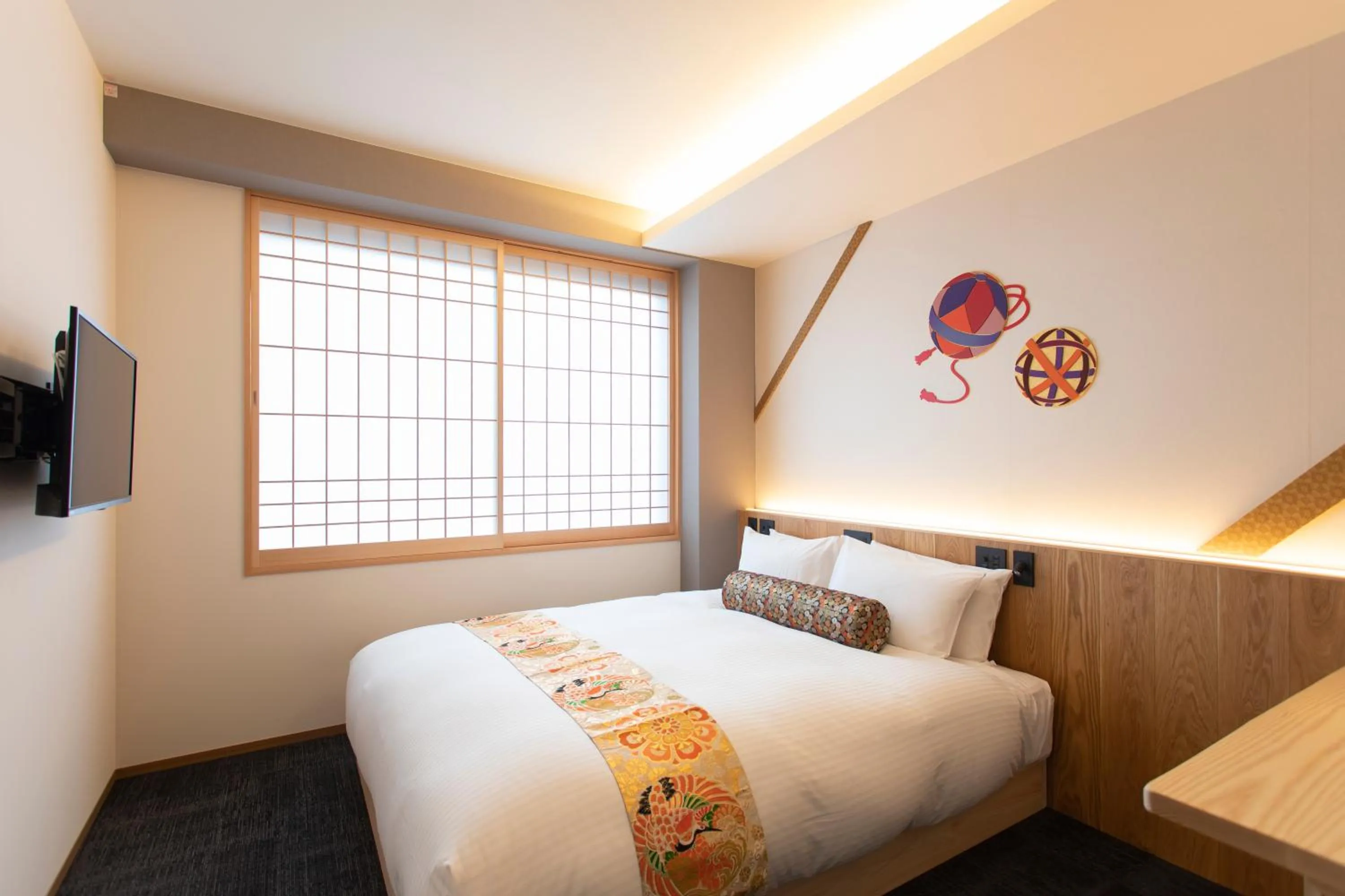 Bedroom, Bed in Hotel Ethnography Kiyomizu Gojo