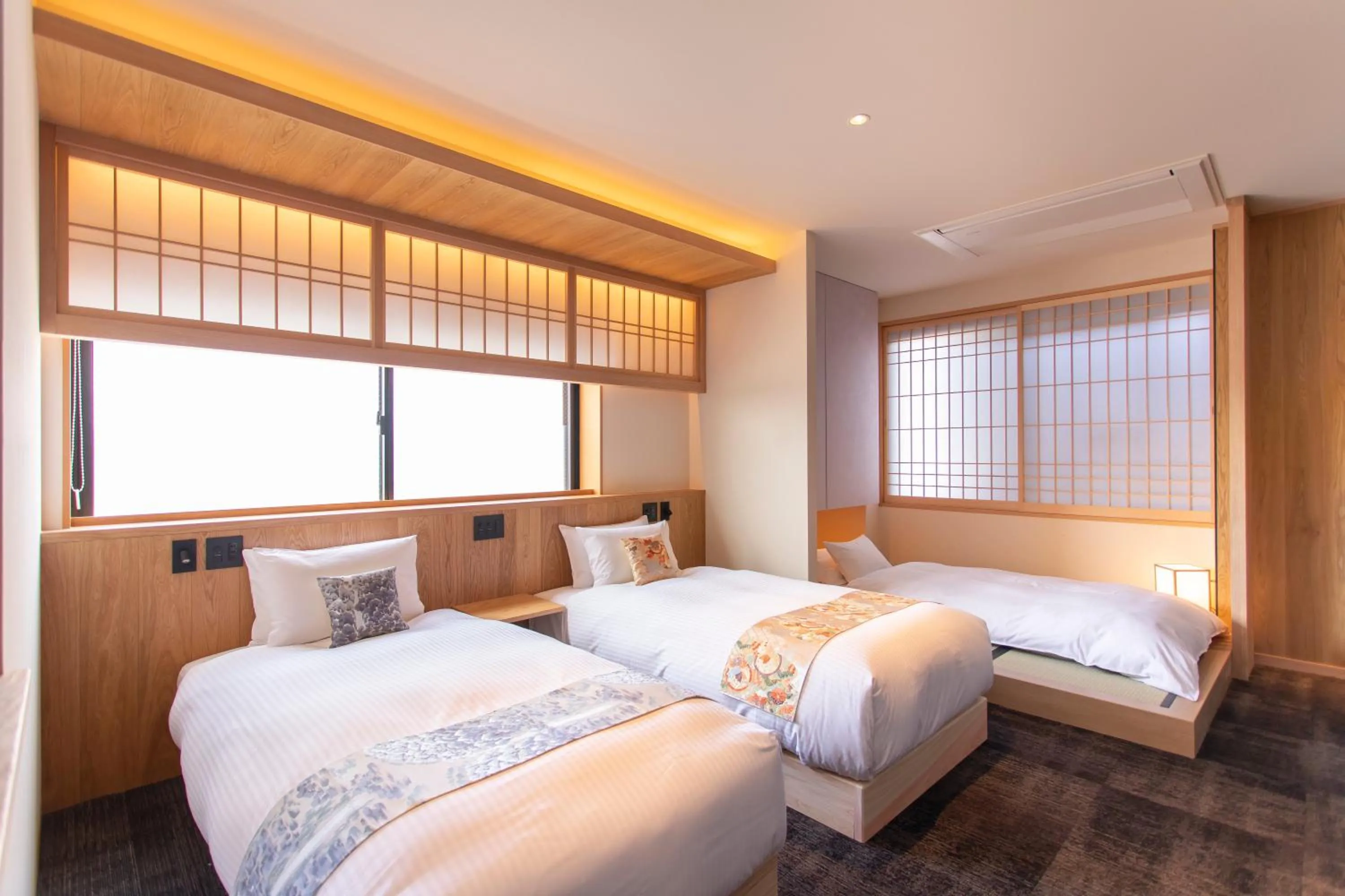 Bed in Hotel Ethnography Kiyomizu Gojo