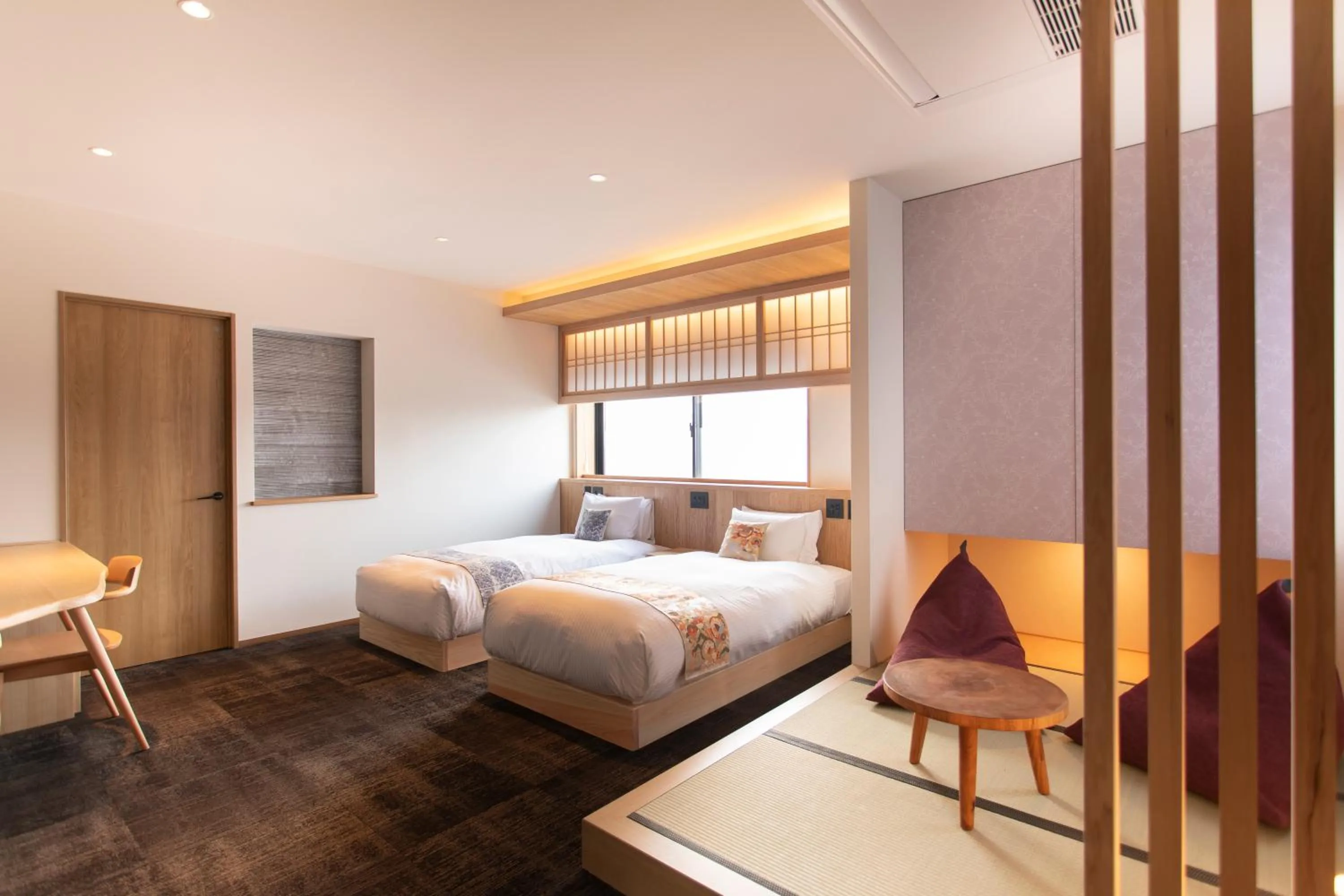 Bed in Hotel Ethnography Kiyomizu Gojo