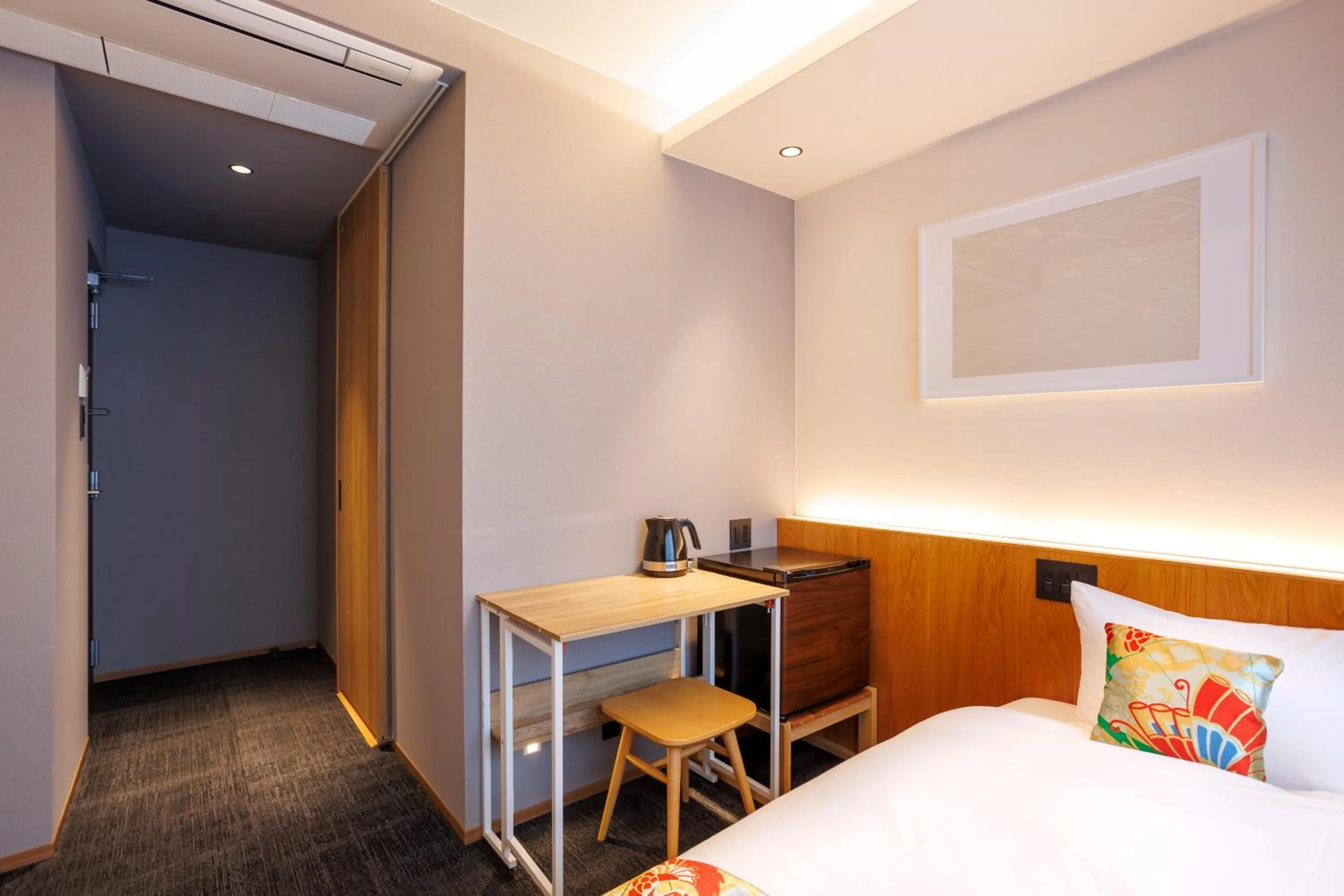 Bedroom, Bed in Hotel Ethnography Kiyomizu Gojo