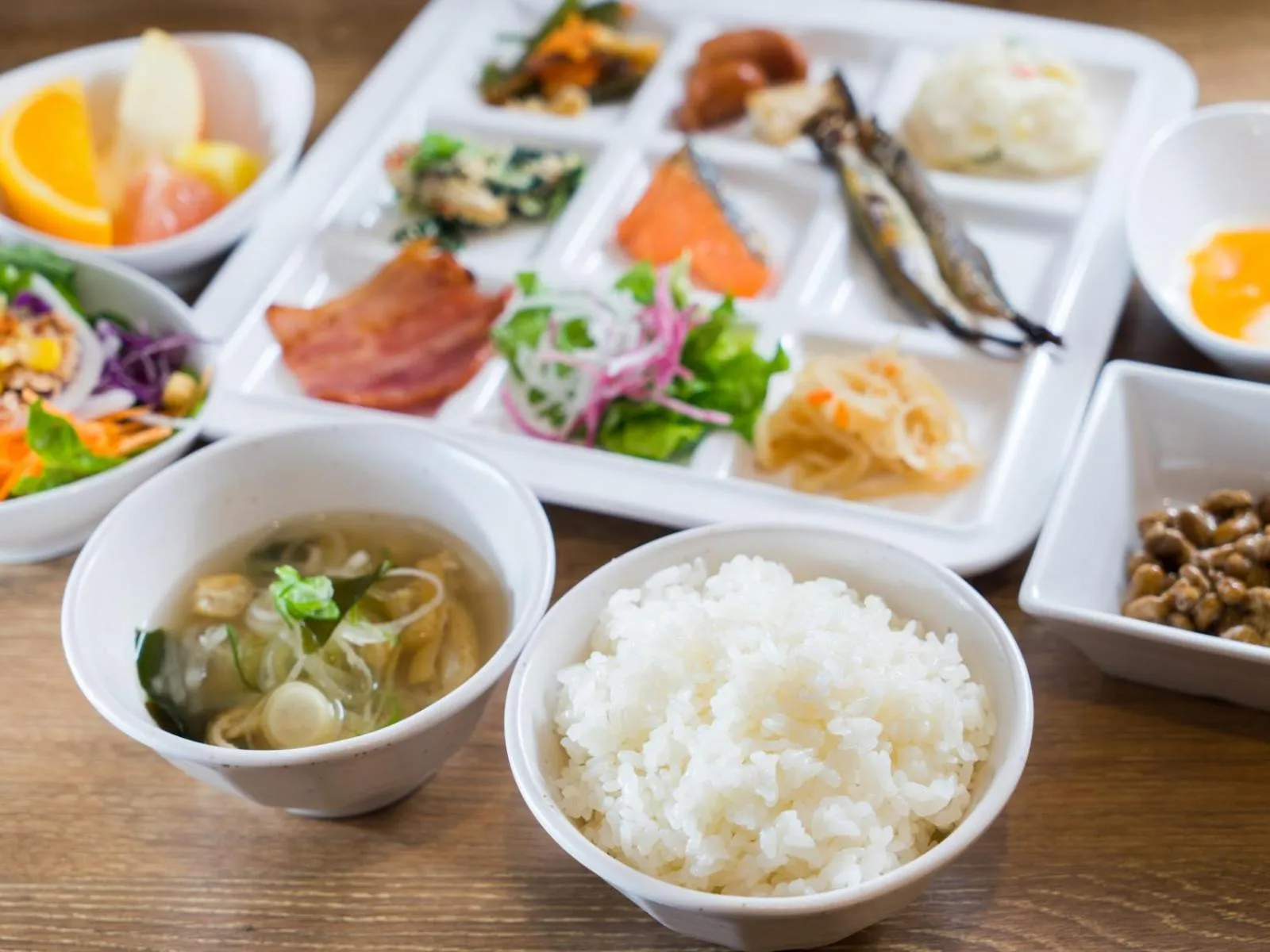 Food close-up in Super Hotel Ikebukuro-Eki Kitaguchi