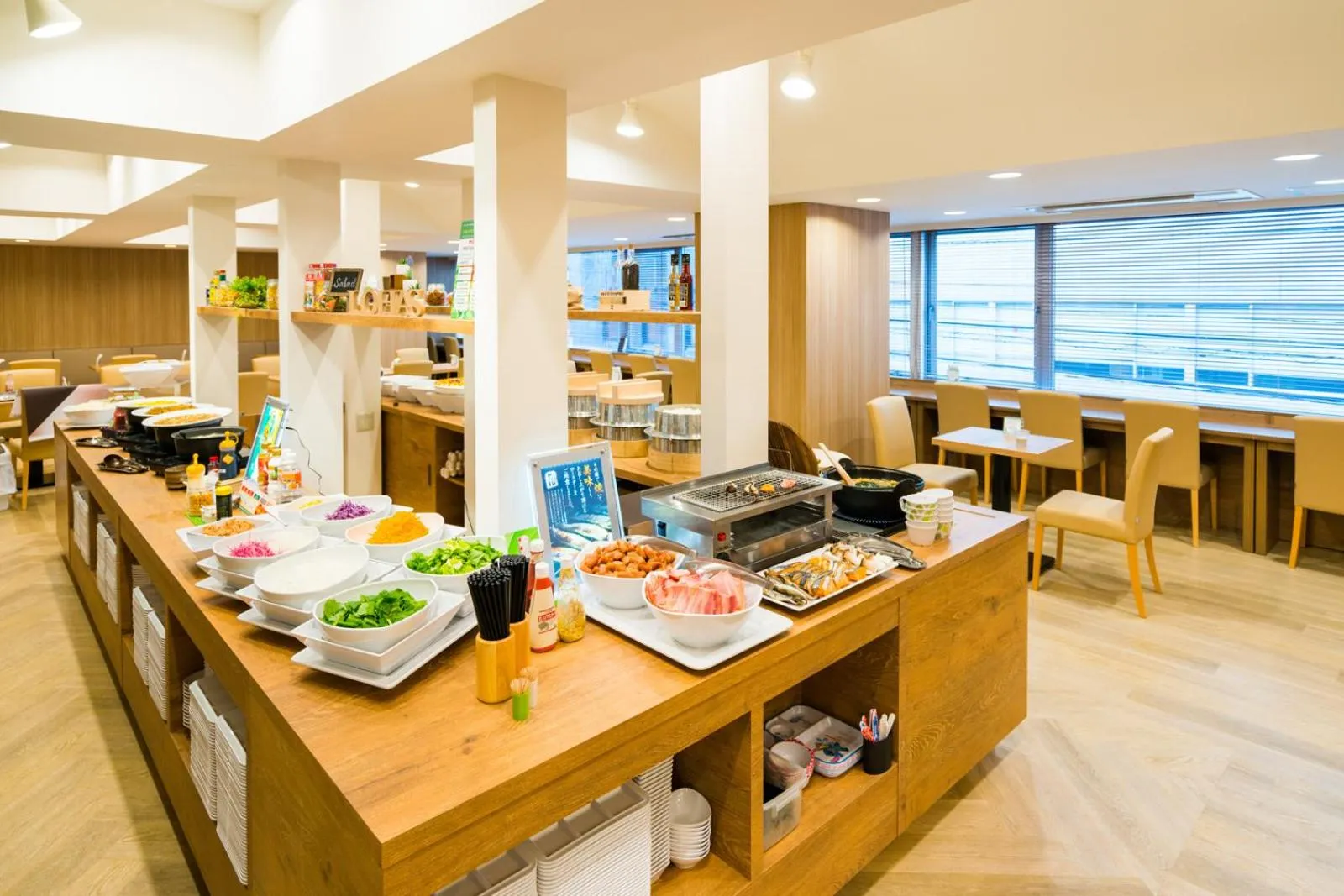 Restaurant/places to eat in Super Hotel Ikebukuro-Eki Kitaguchi