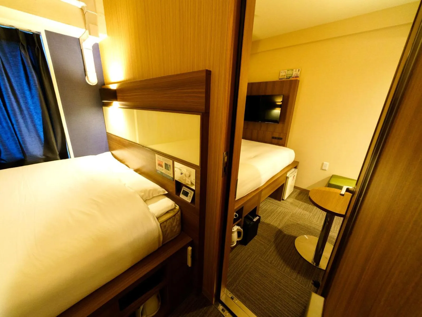 Bed in Super Hotel Ikebukuro-Eki Kitaguchi