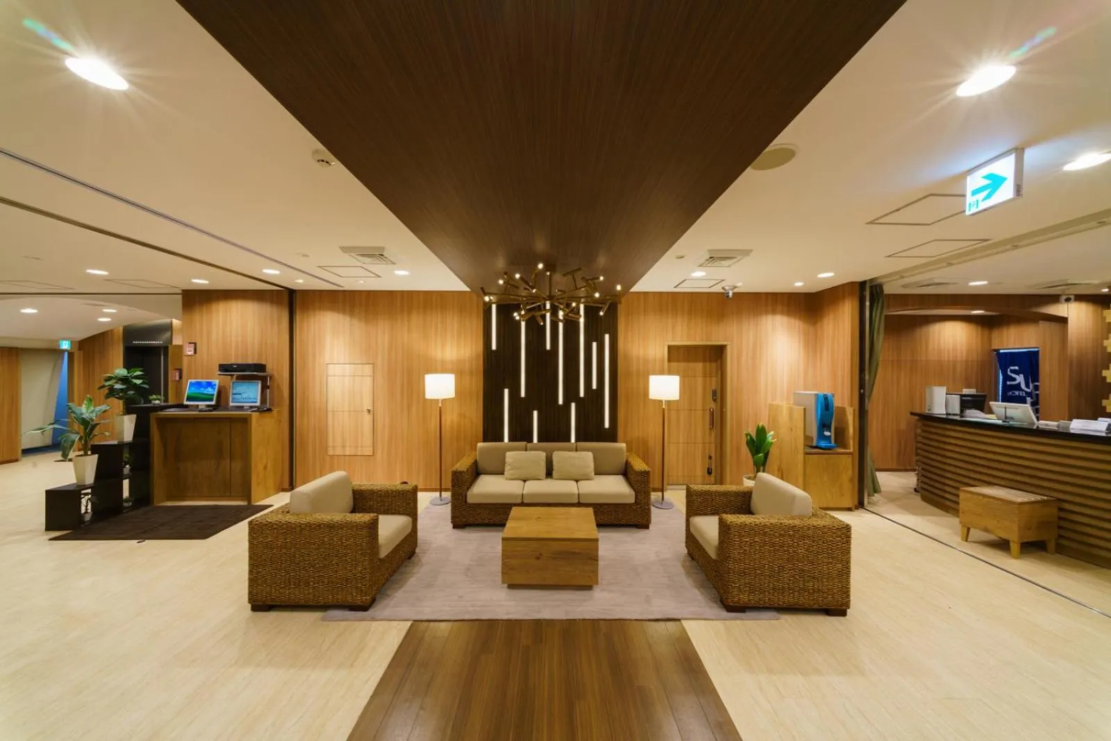 Lobby or reception in Super Hotel Ikebukuro-Eki Kitaguchi