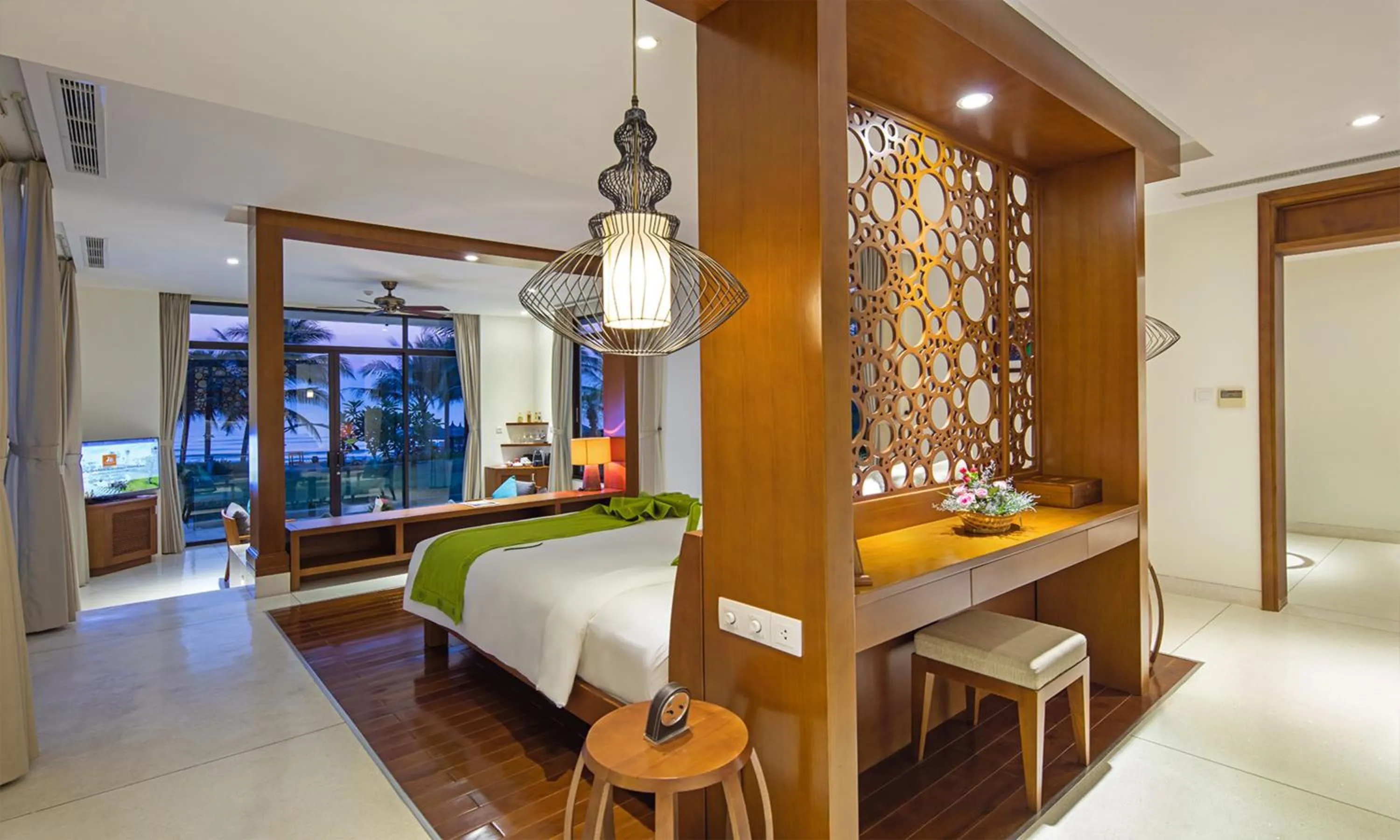 Bedroom in Cam Ranh Riviera Beach Resort & Spa