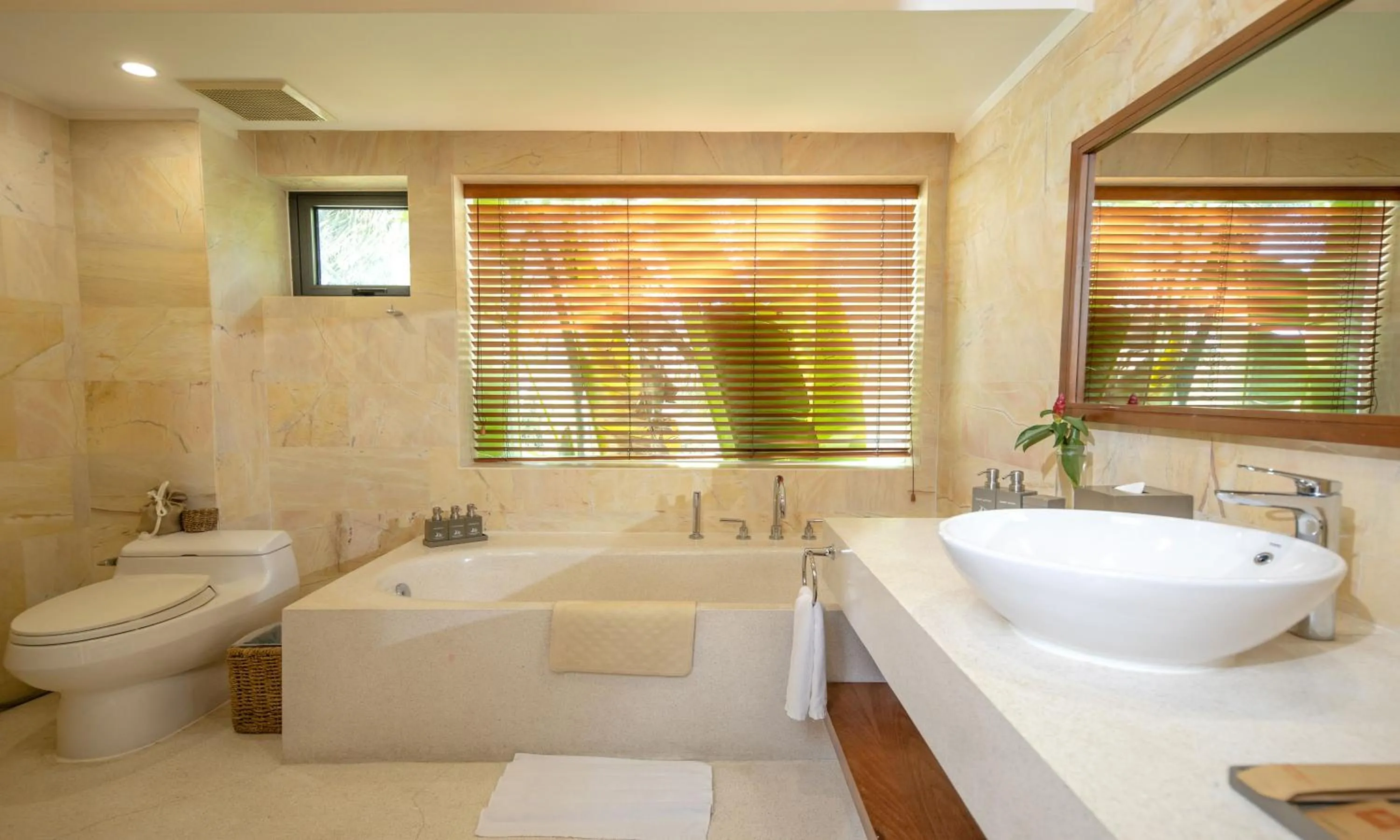 Bathroom in Cam Ranh Riviera Beach Resort & Spa