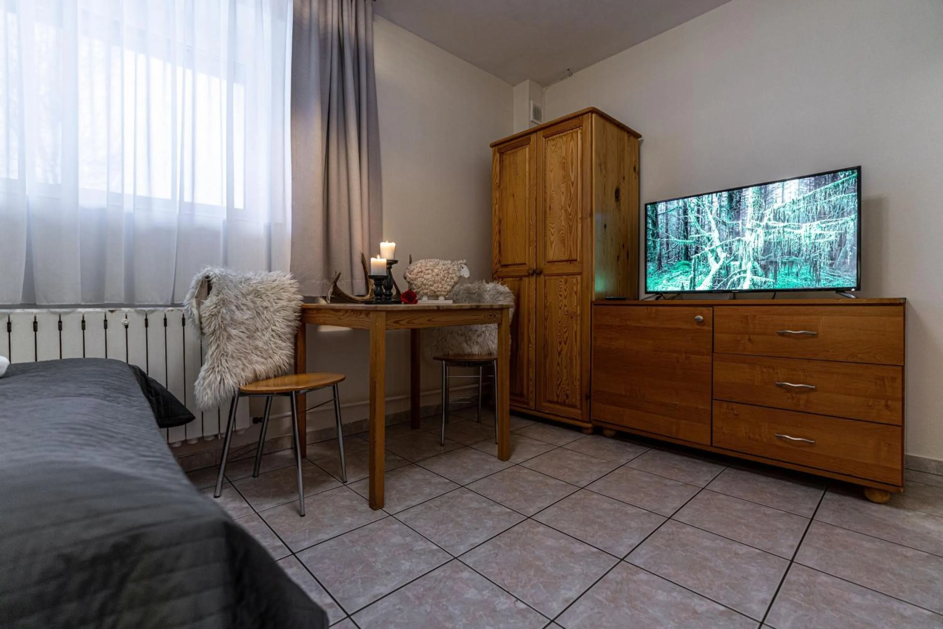 Bed in Liberta INN - Pokoje Gościnne