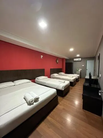 Bed in Li Garden Hotel