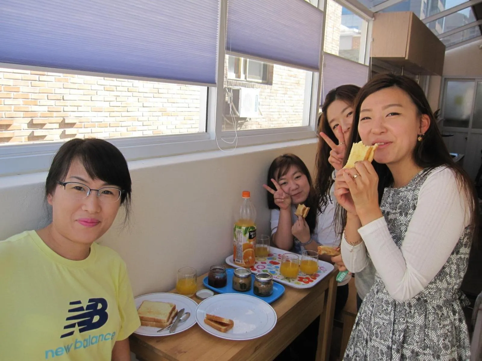 Balcony/Terrace in Br. Guesthouse Hongdae