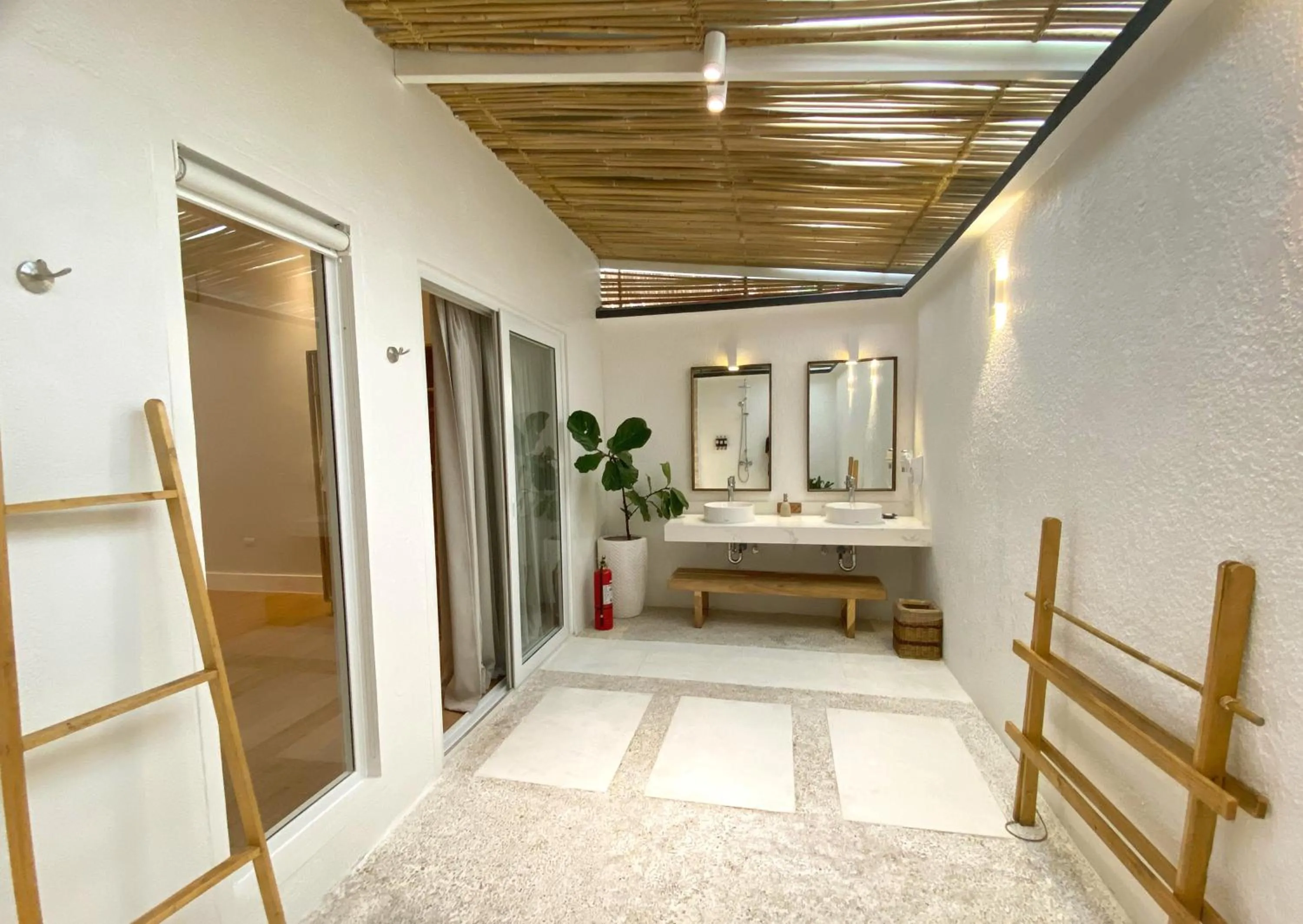 Bathroom, Bed in Atmosphere Resorts & Spa