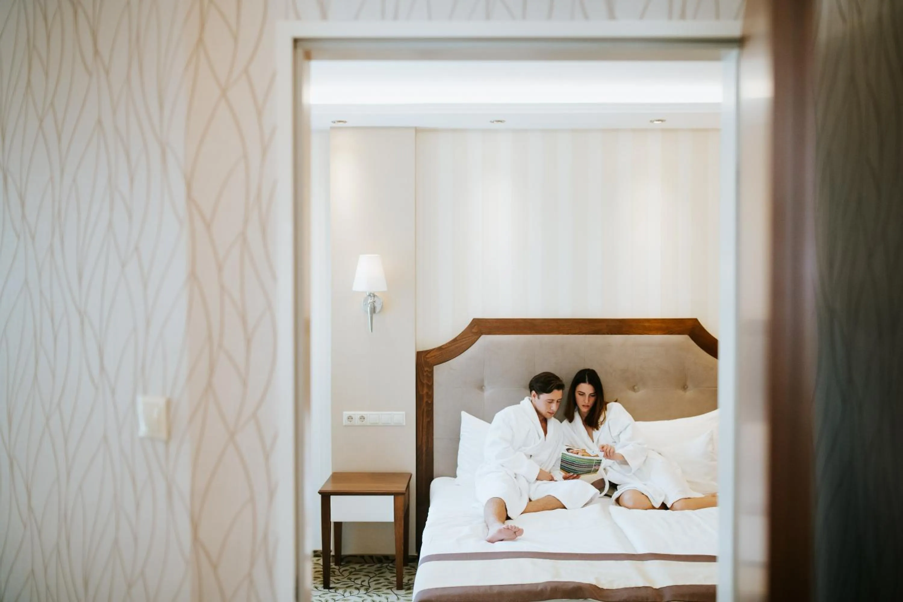 Bedroom, Bed in Elixír Medical Wellness Hotel