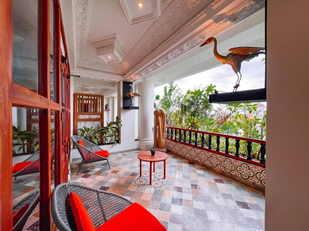Balcony/Terrace in House of Tugu, Old Town Jakarta