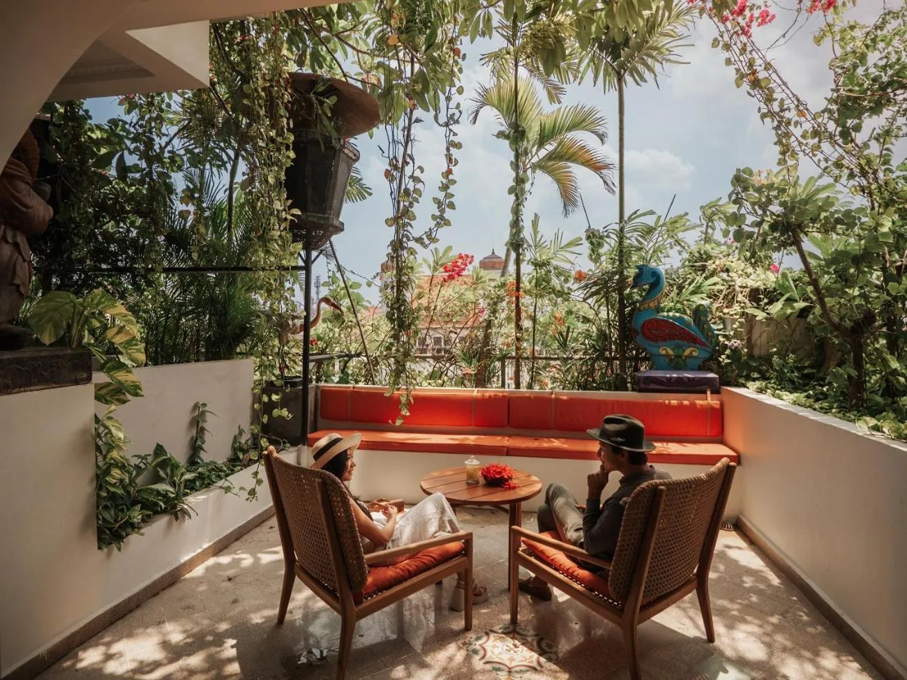 Balcony/Terrace in House of Tugu, Old Town Jakarta